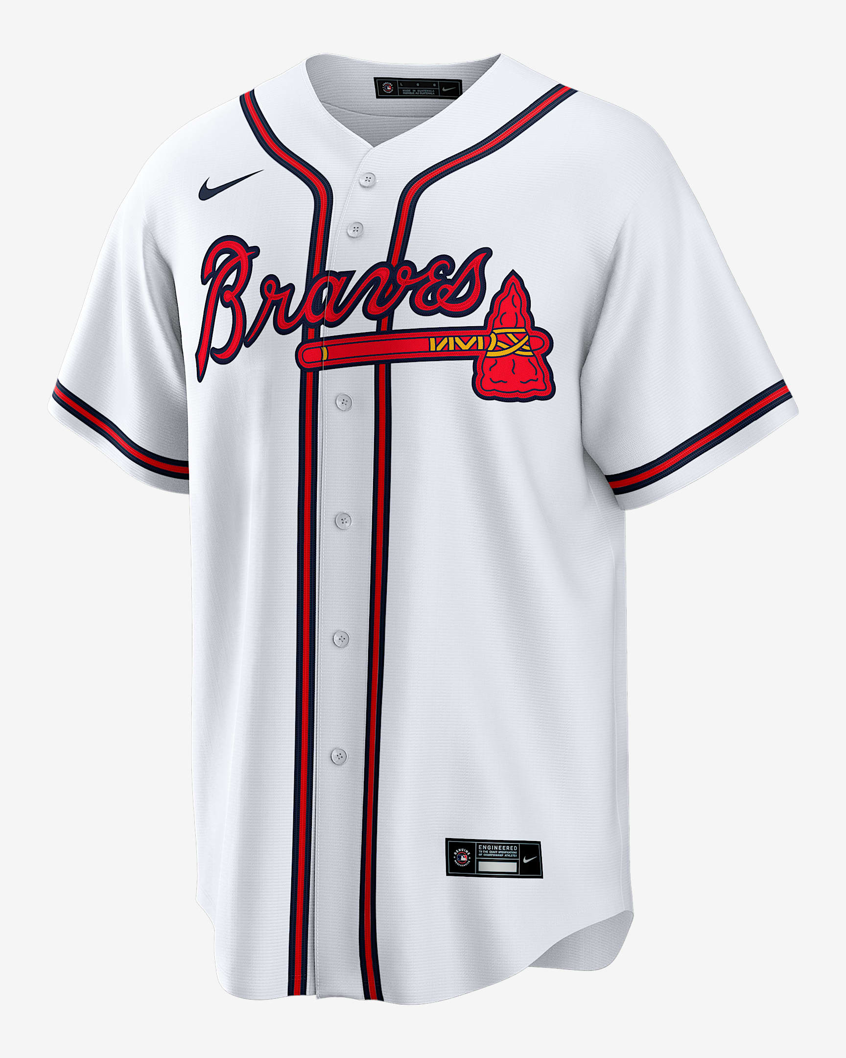 Austin Riley Atlanta Braves Men's Nike MLB Replica Jersey - White