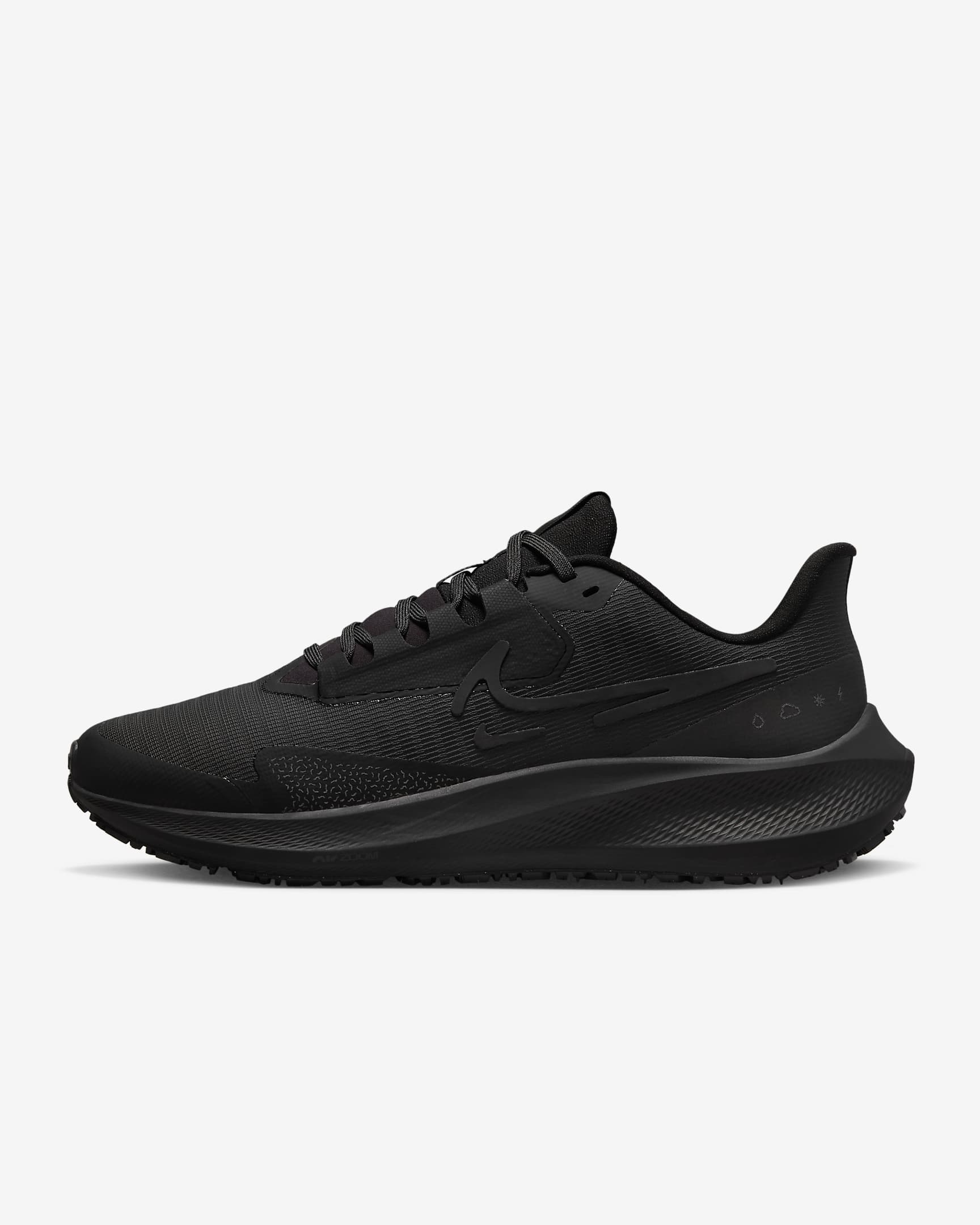 Scarpa da running su strada ideale in caso di intemperie Nike Pegasus 39 Shield – Donna - Nero/Off Noir/Dark Smoke Grey/Nero
