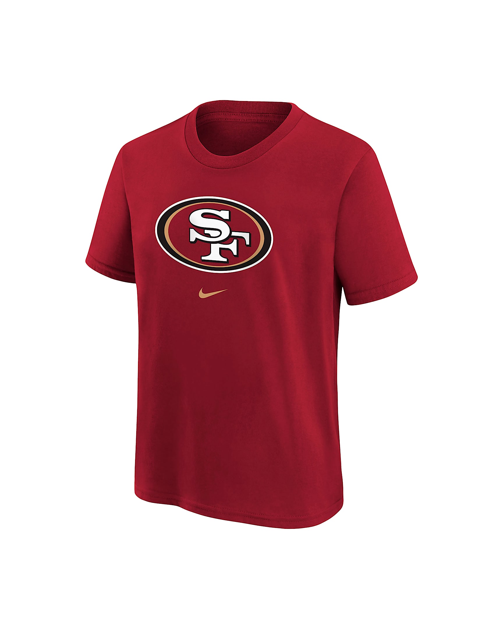 San Francisco 49ers Primary Logo Legend Big Kids’ Nike Dri-FIT NFL T-Shirt - Red