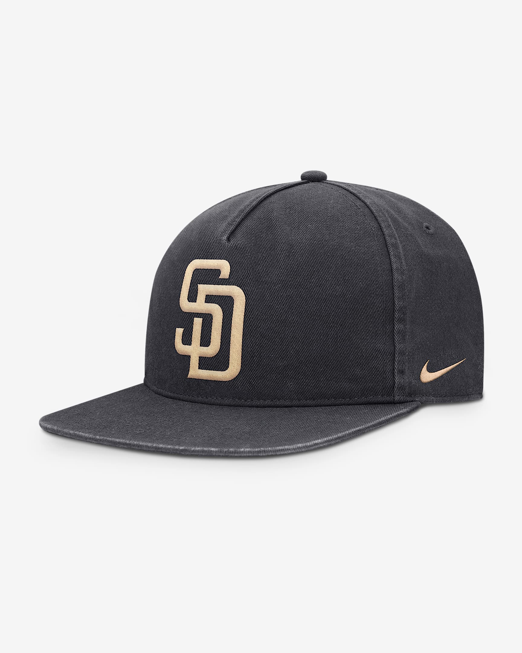 San Diego Padres Pro Men's Nike MLB Adjustable Hat - Anthracite