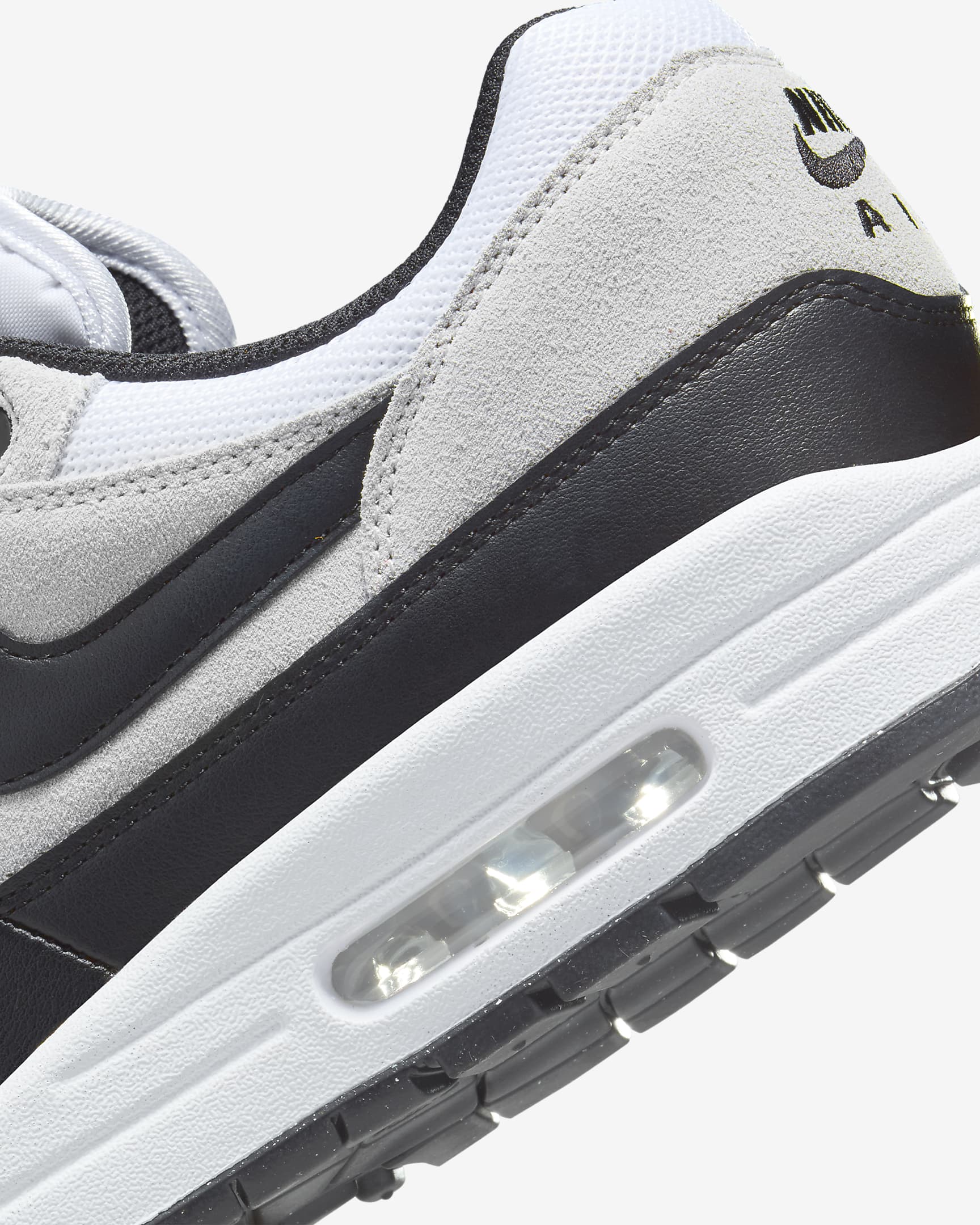 Chaussures Nike Air Max 1 Essential pour homme - Blanc/Pure Platinum/Noir