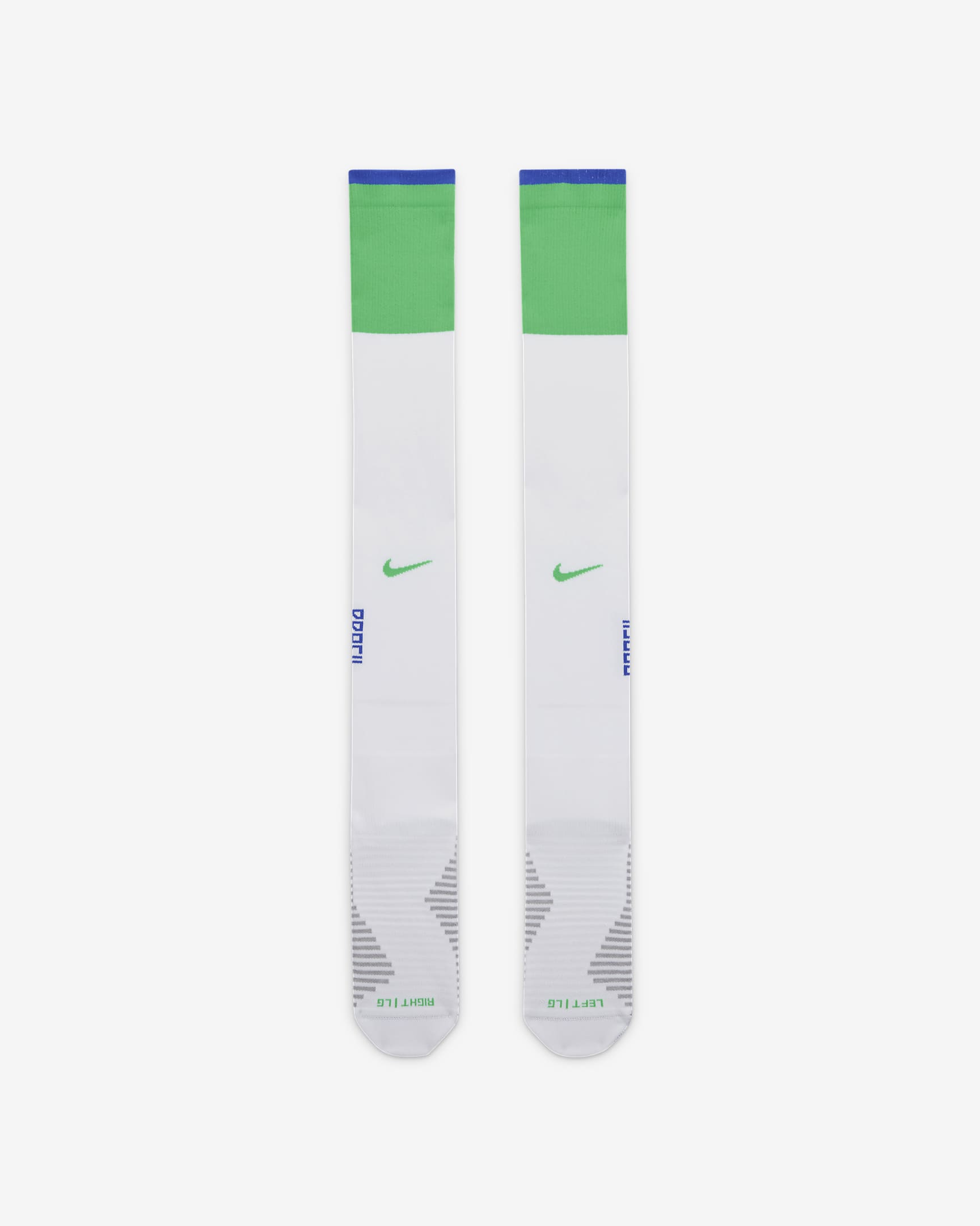 Brazil Strike Home/Away Knee-High Football Socks. Nike DK