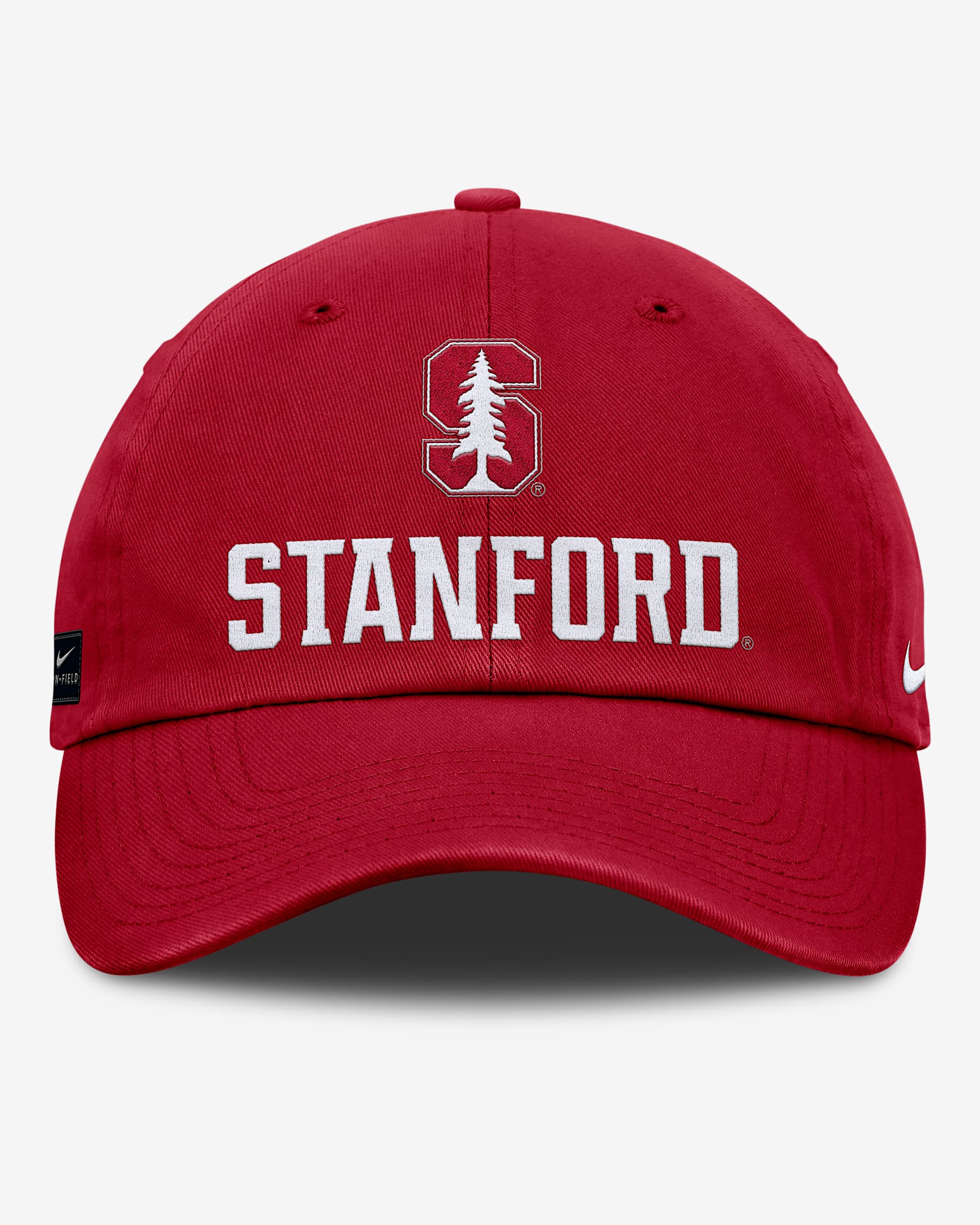 Stanford Sideline Club Gameday Men's Nike College Adjustable Hat - Crimson