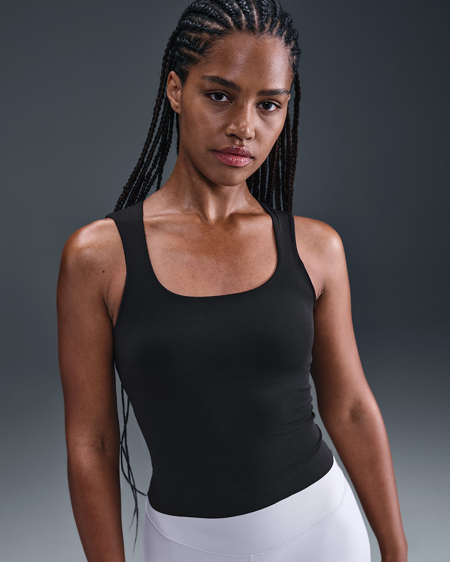 Nike Zenvy Women's Dri-FIT Tank Top - Black