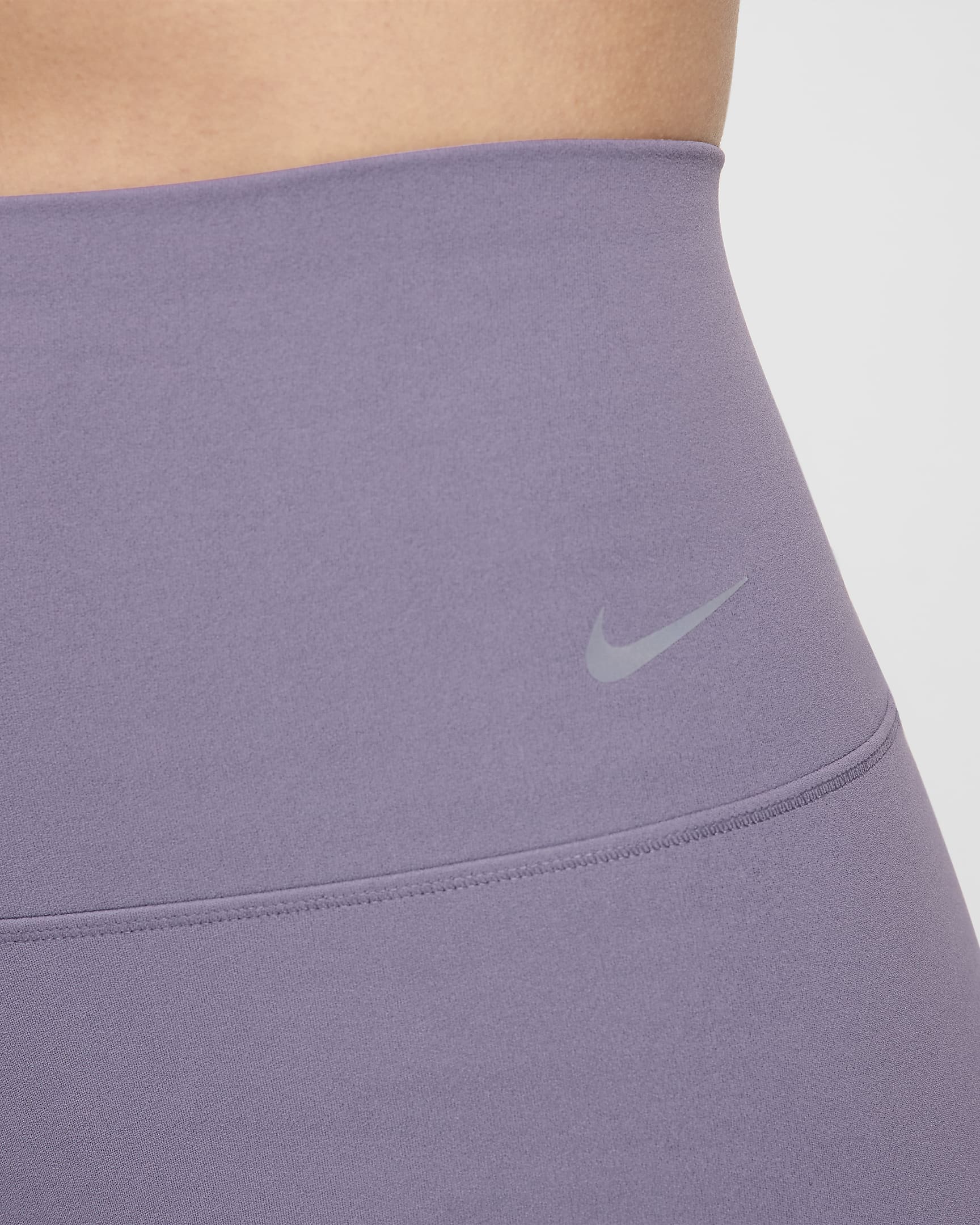 Nike Zenvy-leggings i fuld længde med let støtte og høj talje til kvinder - Daybreak/sort