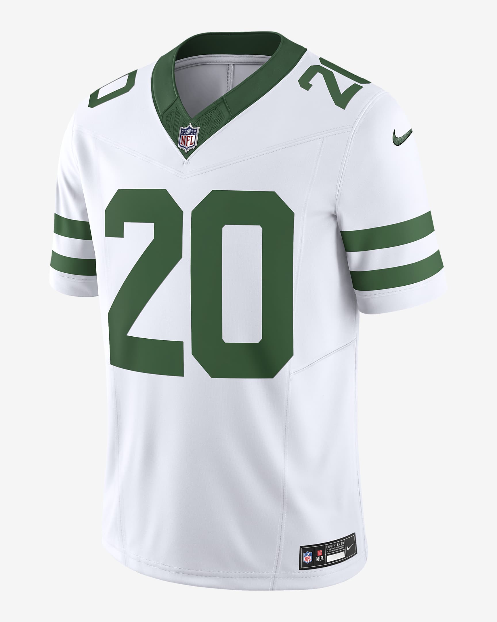 Breece Hall New York Jets Men's Nike Dri-FIT NFL Limited Football Jersey - White