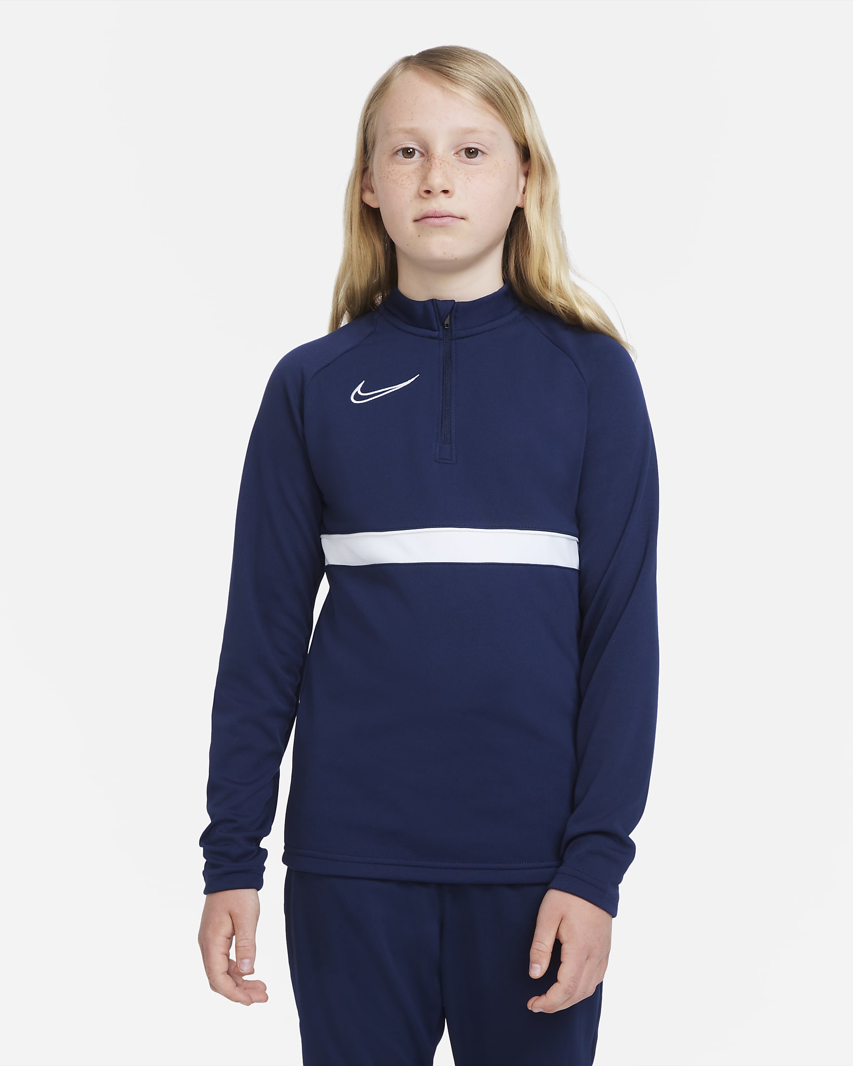 dri fit academy drill top