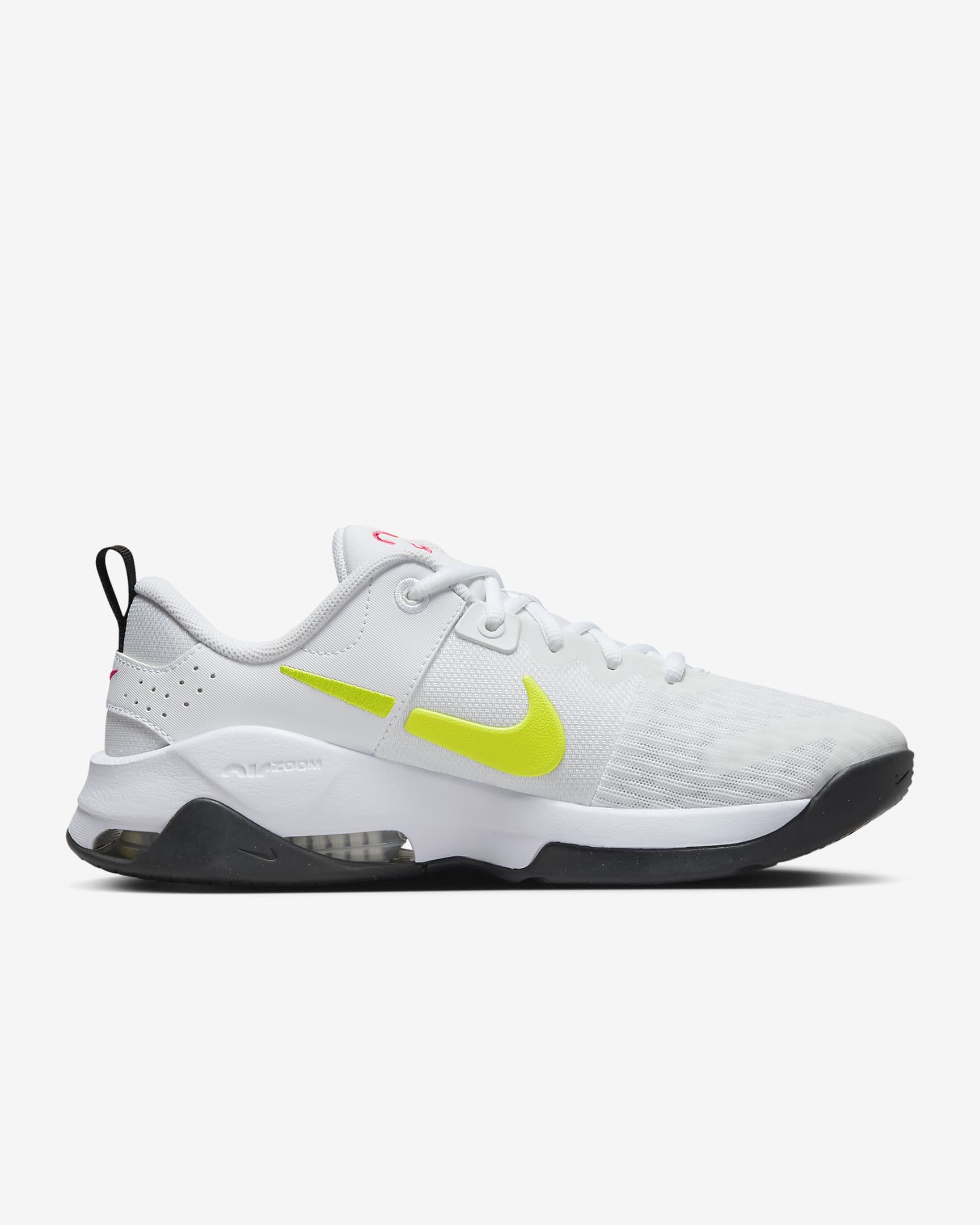 Nike Zoom Bella 6 work-outschoenen voor dames - Wit/Hot Punch/Zwart/Cyber