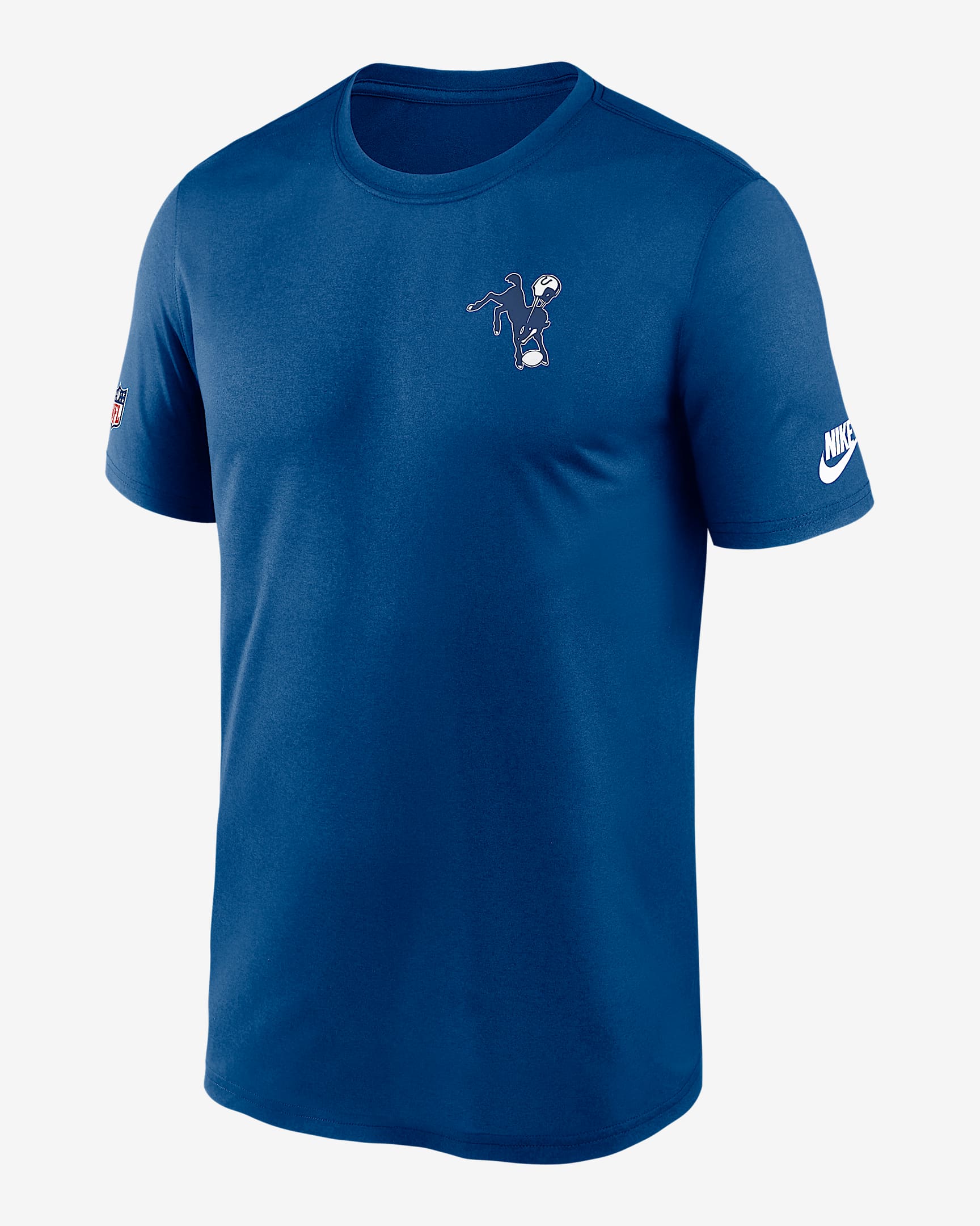 Playera Nike Dri-FIT de la NFL para hombre Indianapolis Colts Alt Legend Small Logo - Azul