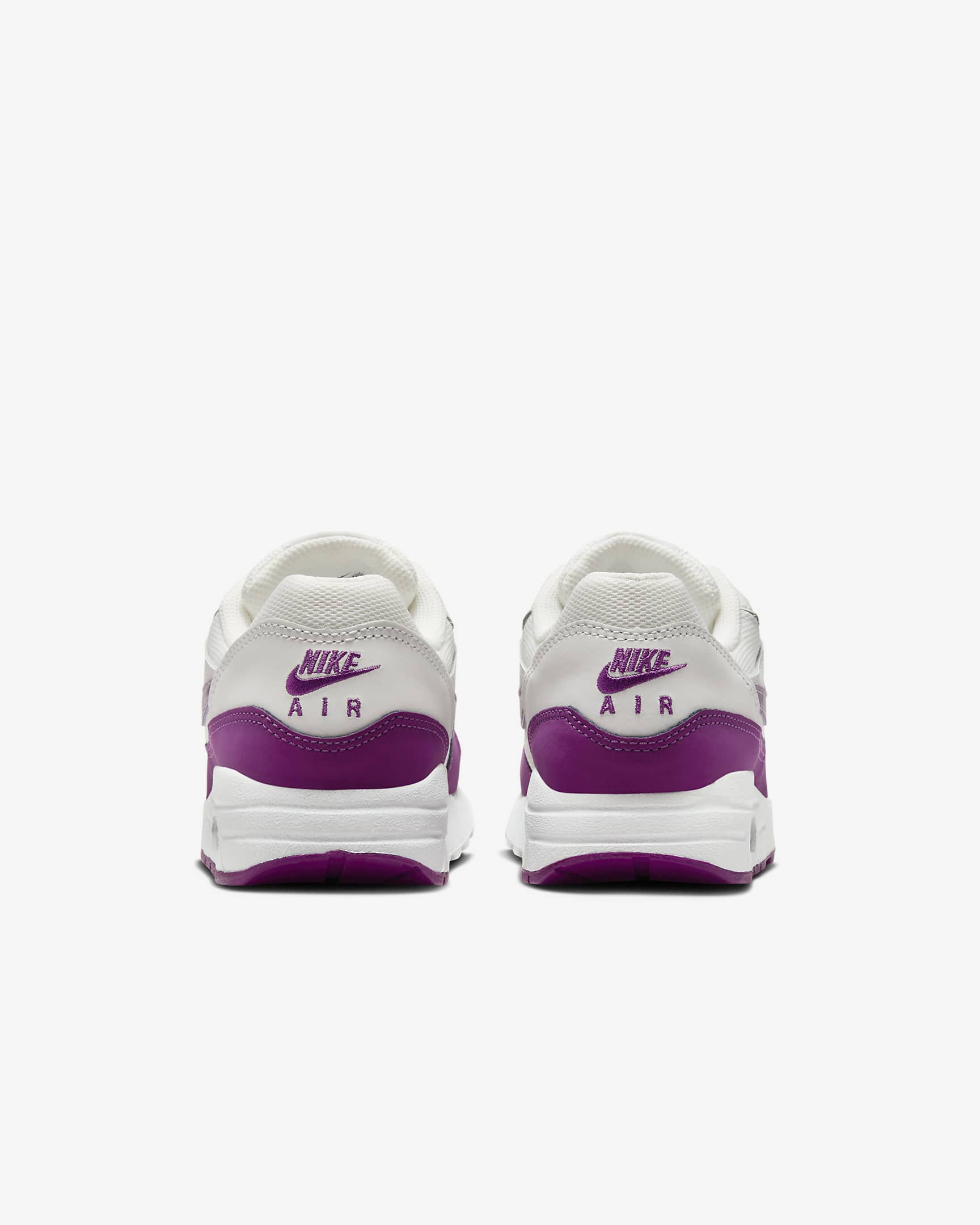 Buty dla dużych dzieci Air Max 1 - Summit White/Biel/Viotech