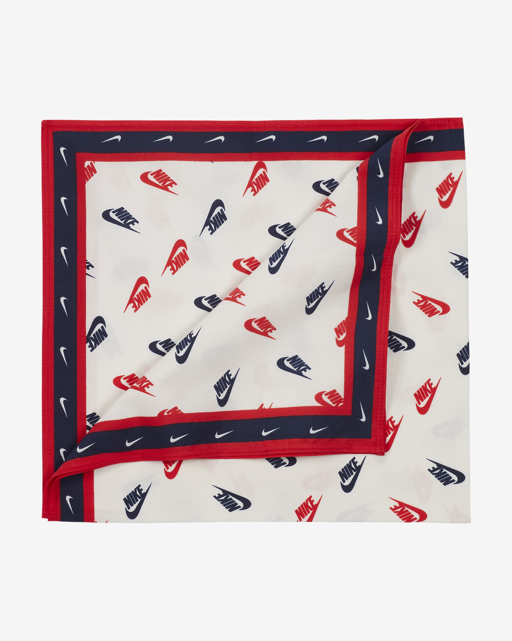 Nike Printed Bandana - Sail/University Red/Obsidian