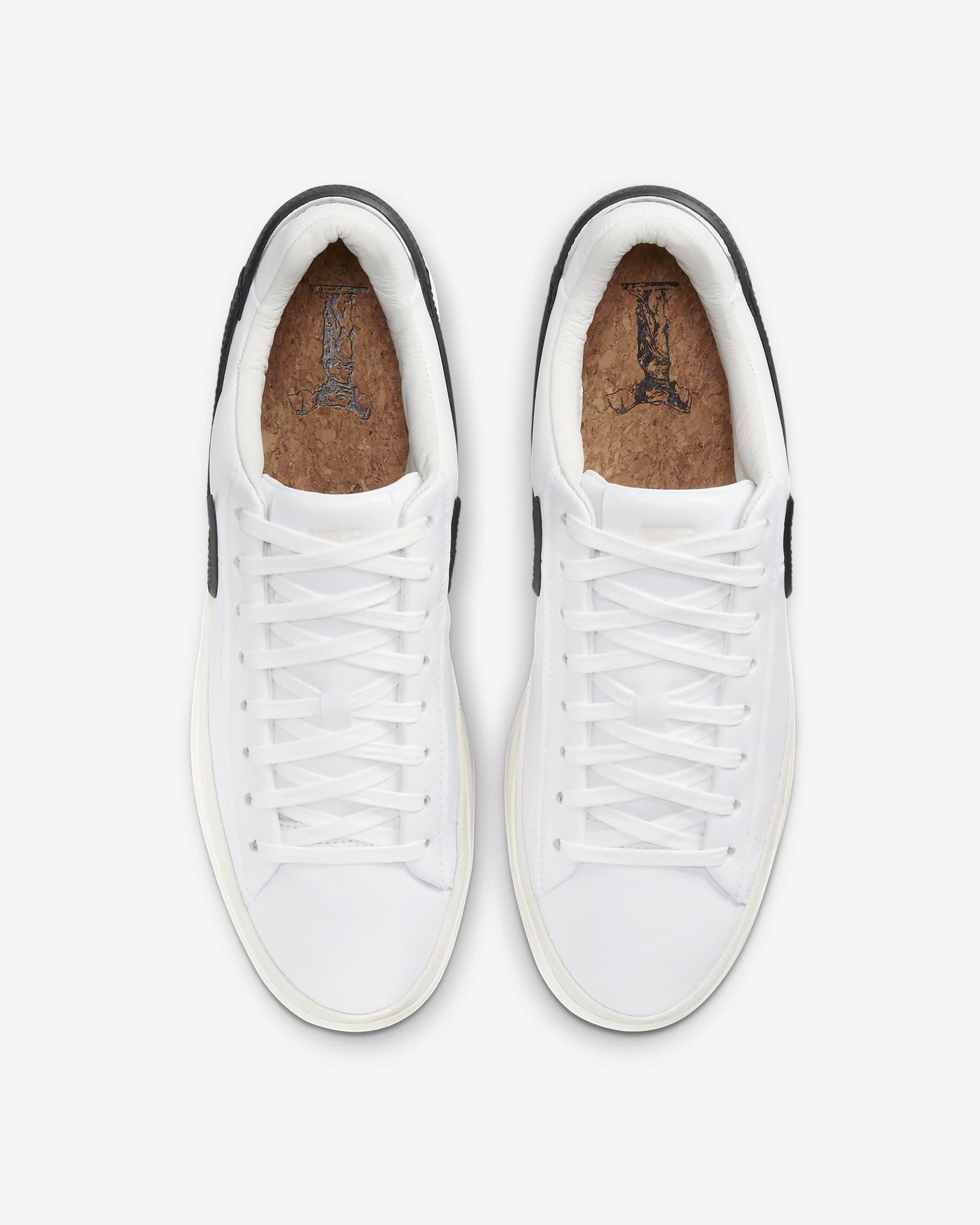 Nike Blazer Phantom Low Men's Shoes - Summit White/White/Sail/Black