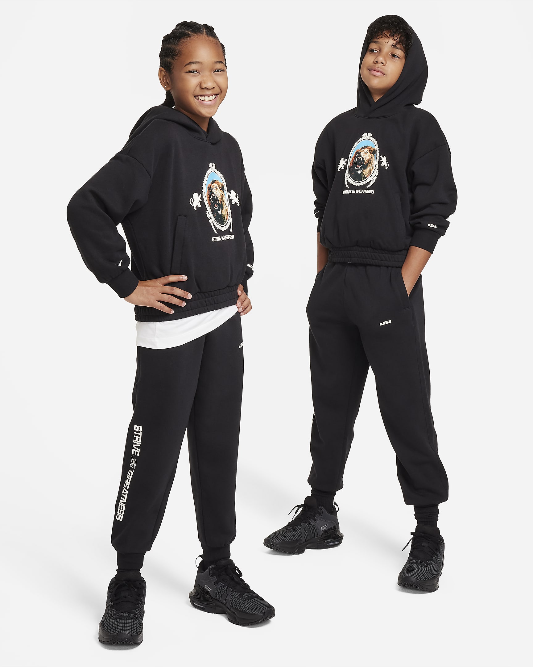 LeBron Older Kids' Basketball Pullover Hoodie. Nike UK