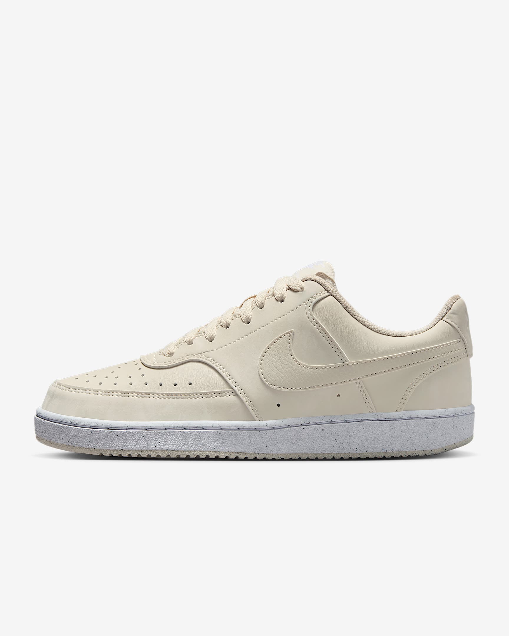 Tenis para mujer Nike Court Vision Low Next Nature - Marrón verdoso claro/Blanco/Marrón verdoso claro