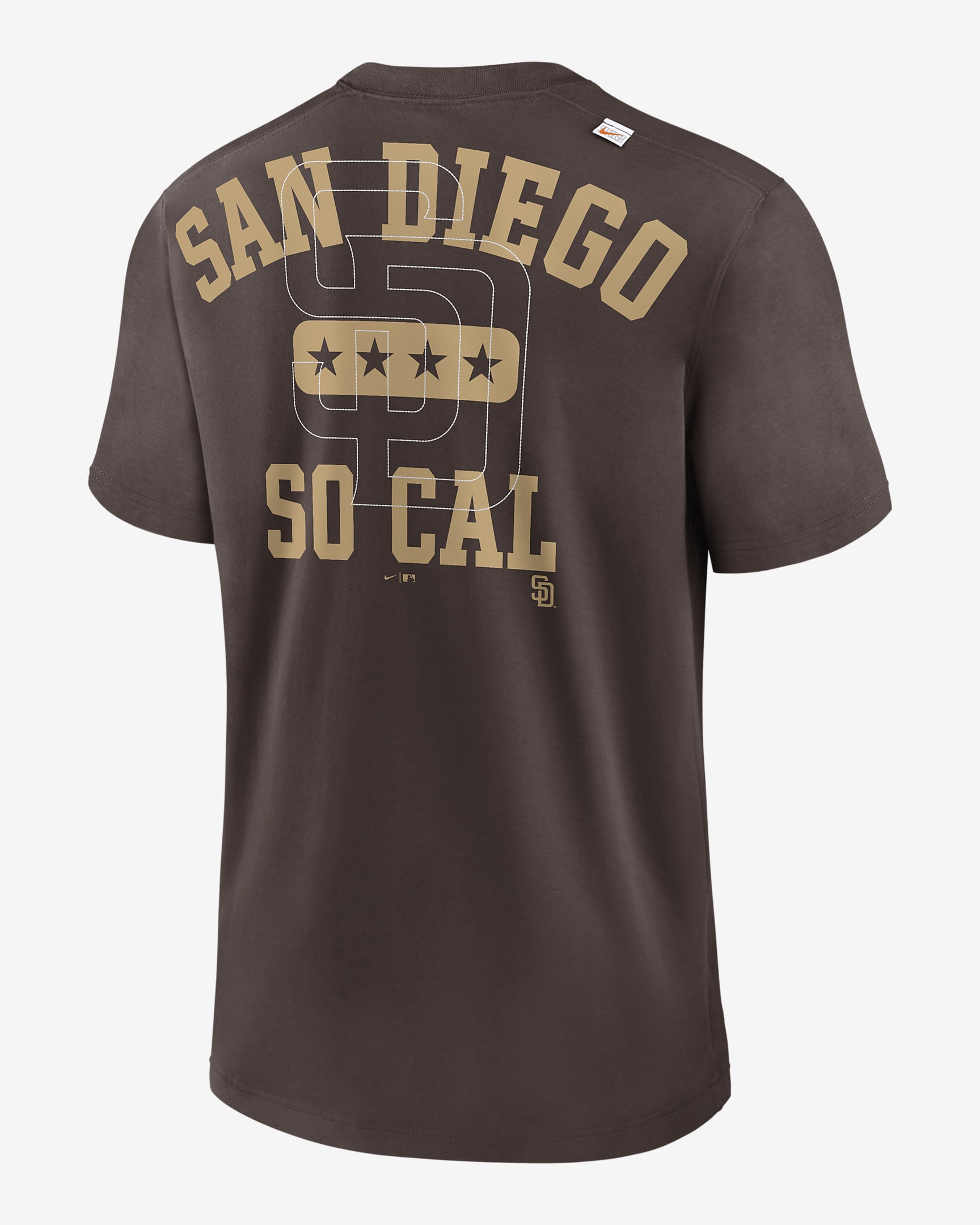 Playera para hombre Nike Statement Game Over (MLB San Diego Padres ...