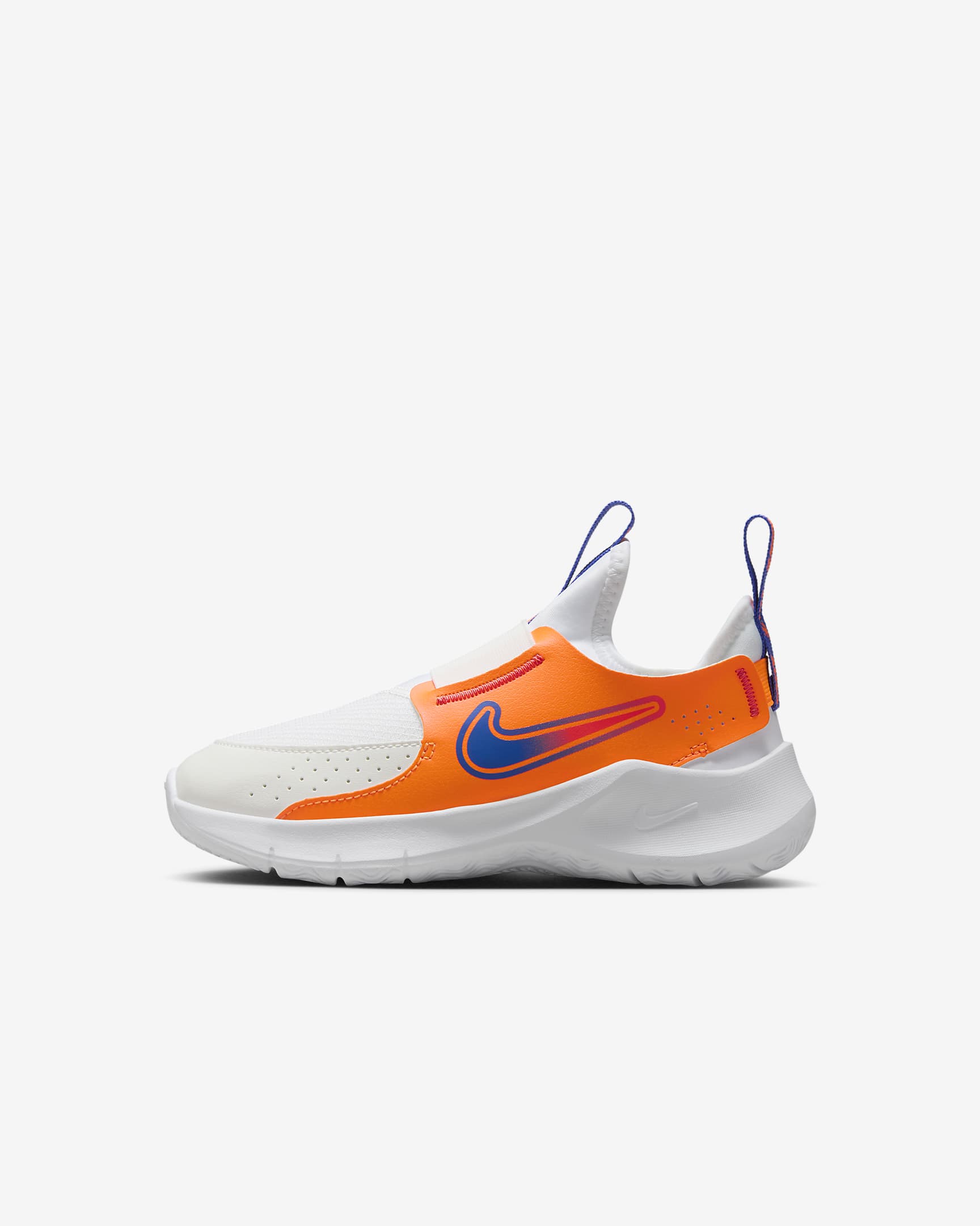 Nike Flex Runner 3 Younger Kids' Shoes - White/Total Orange/Team Orange/Astronomy Blue