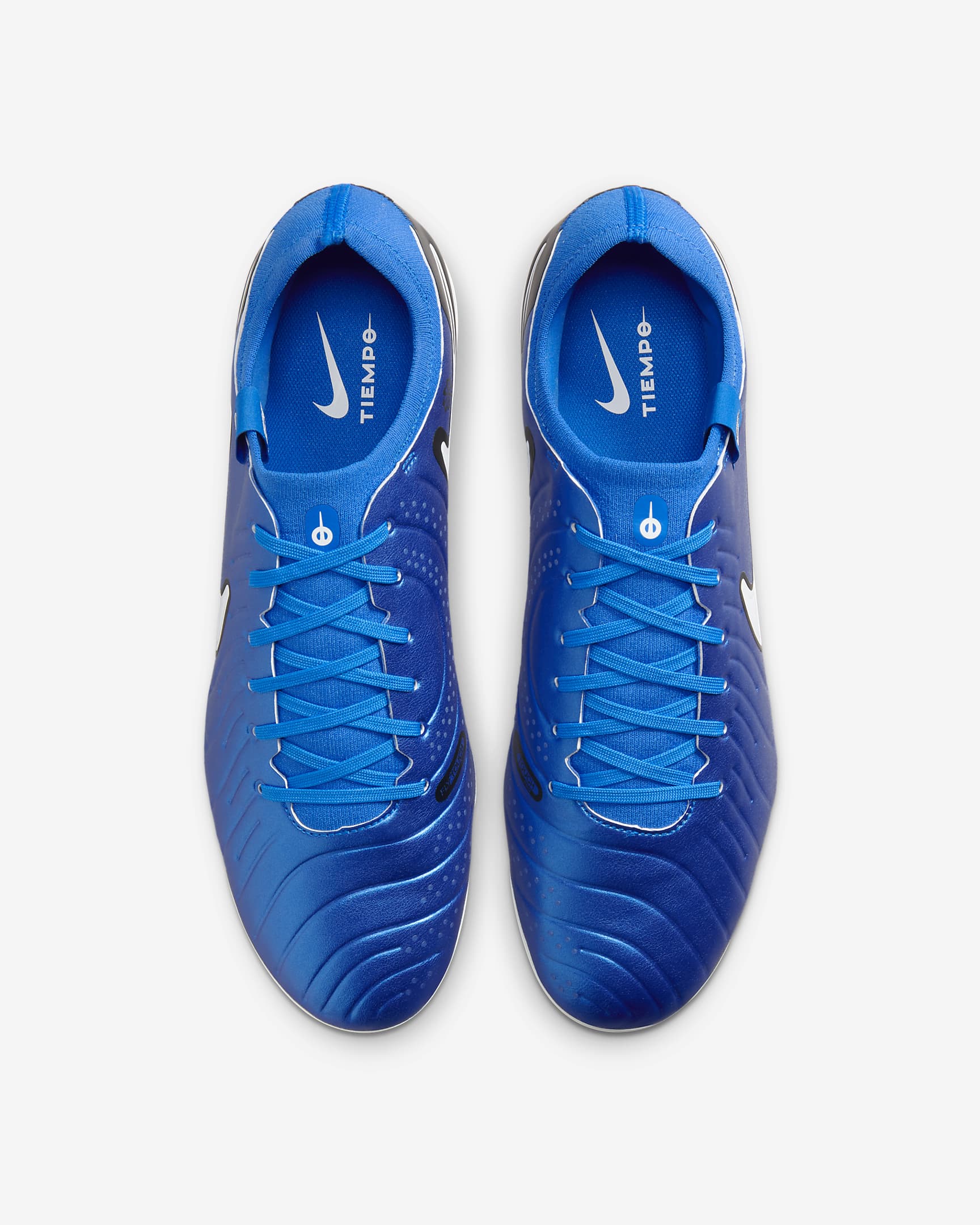 Chuteiras de futebol de perfil baixo para relva artificial Nike Tiempo Legend 10 Pro - Soar/Branco