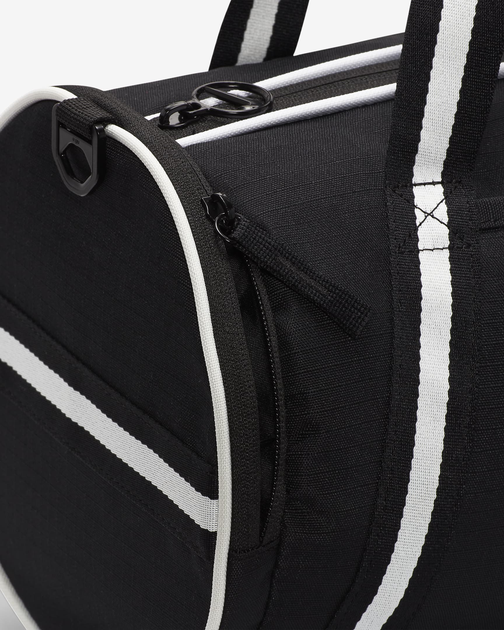 Nike Heritage Retro Duffel Bag (13L) - Black/Black/Hyper Royal