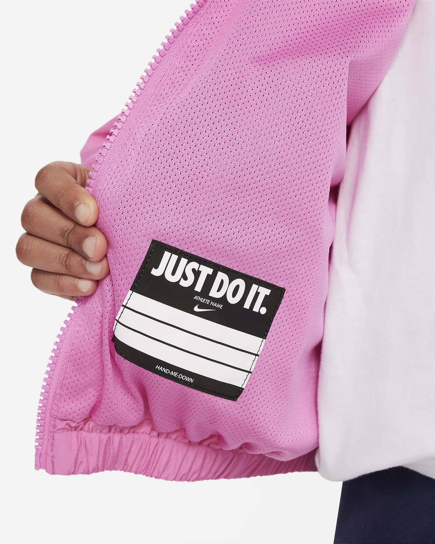 Nike Swoosh Little Kids' Jacket - Playful Pink