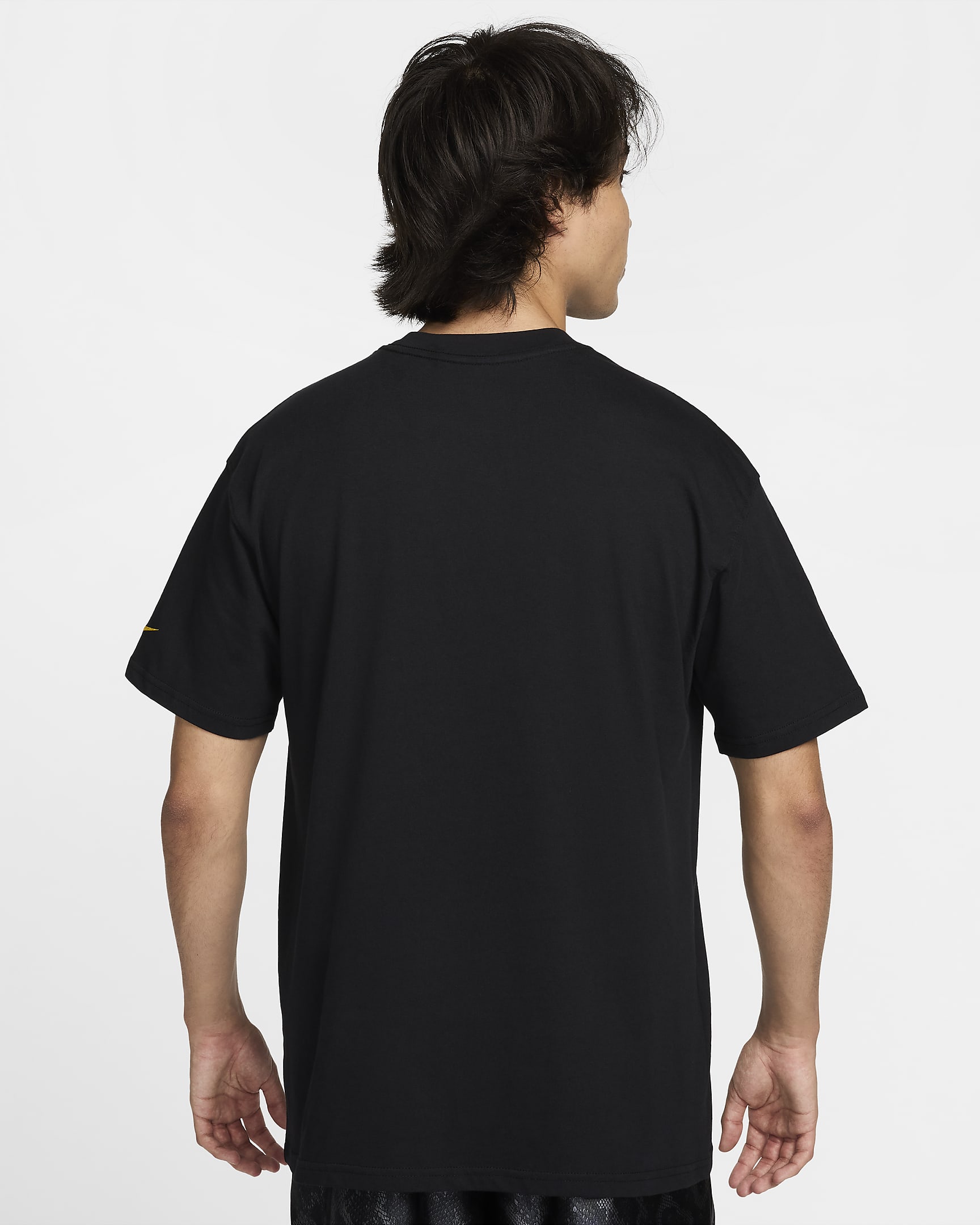 Playera de básquetbol Max90 para hombre KB - Negro