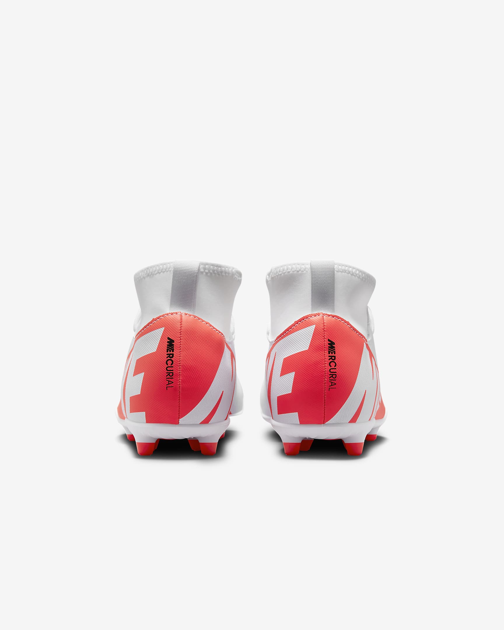 Nike Jr. Mercurial Superfly 9 Club Younger/Older Kids' Multi-Ground High-Top Football Boot - Bright Crimson/Black/White