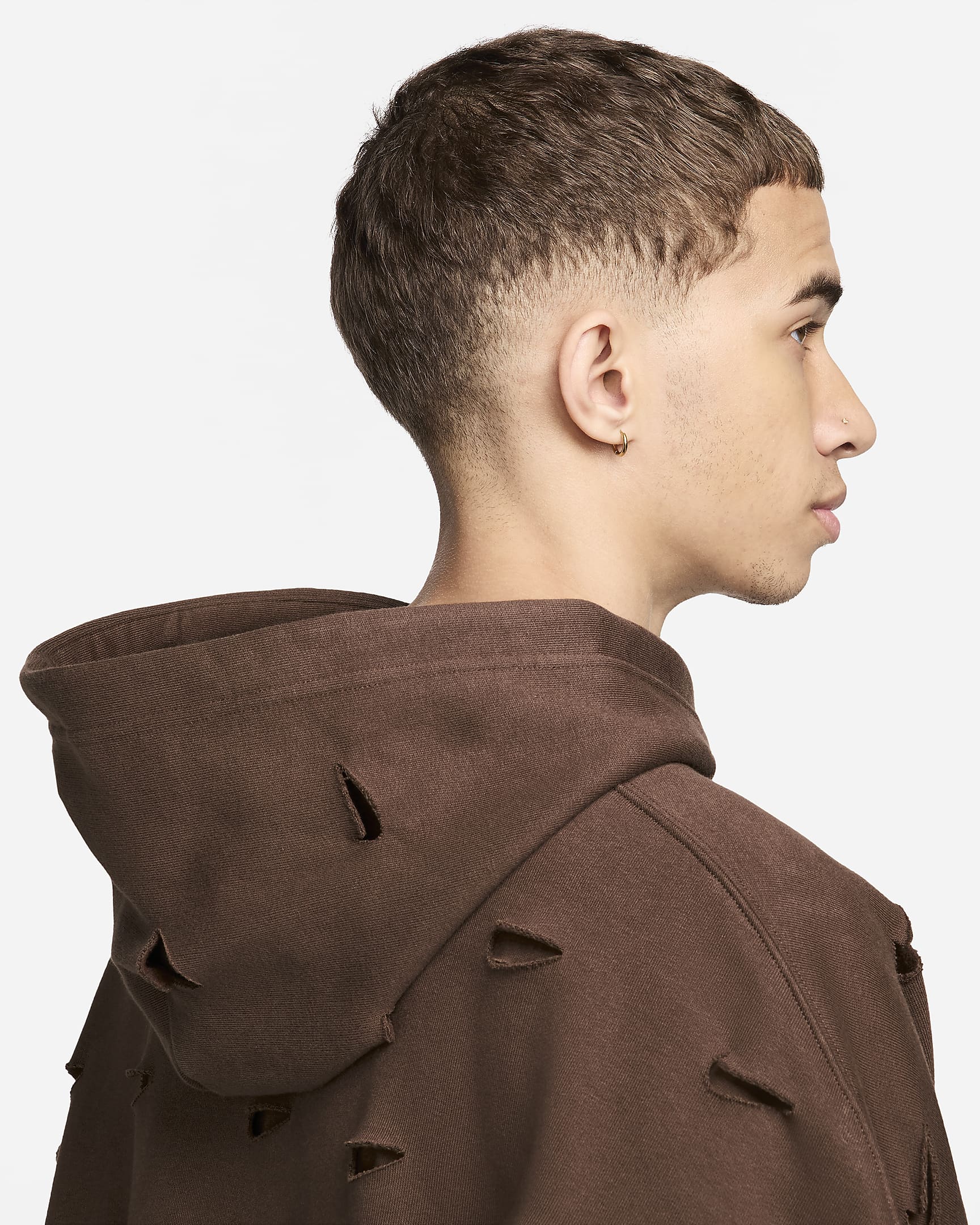 Nike x Jacquemus Swoosh Hoodie - Cacao Wow