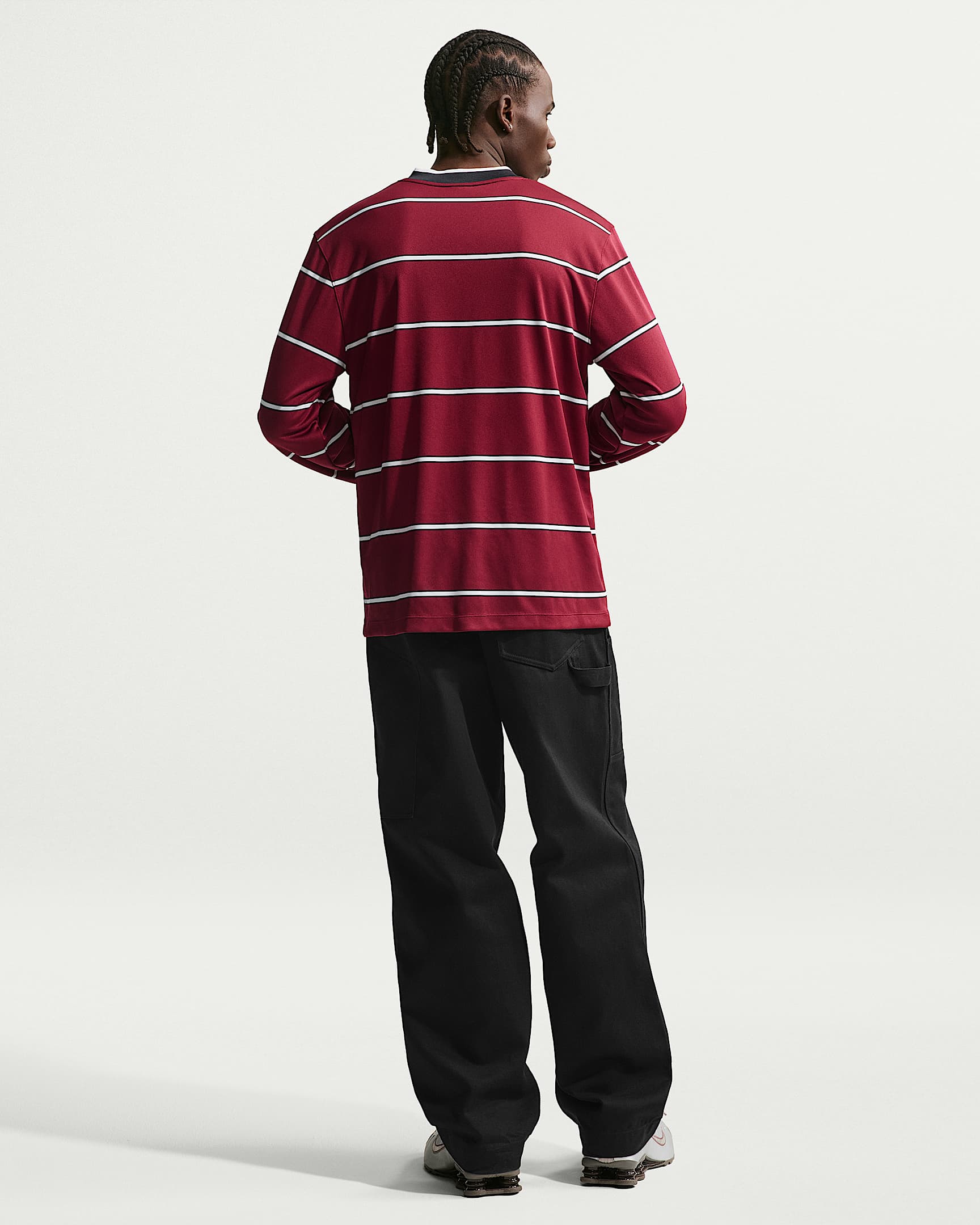 Nike Energy Men's Dri-FIT Soccer Long-Sleeve Football Top - Team Red/Off-Noir/Summit White/Summit White
