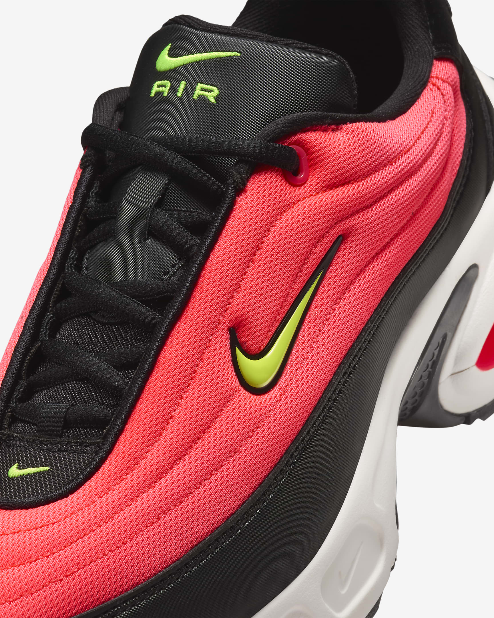 Tenis para mujer Nike Air Max Portal - Negro/Ponche cálido/Vela/Volt