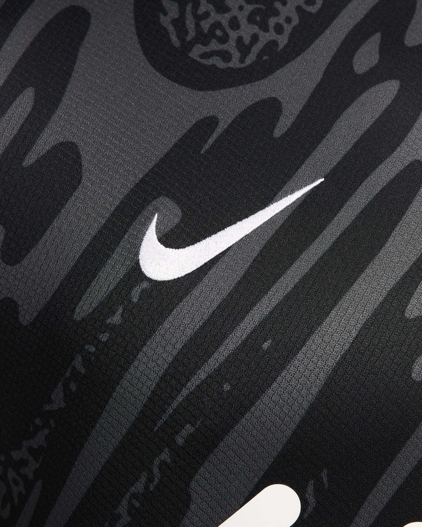 Liverpool FC Stadium Goalkeeper 男款 Nike Dri-FIT 足球復刻版短袖球衣 - Anthracite/黑色/白色