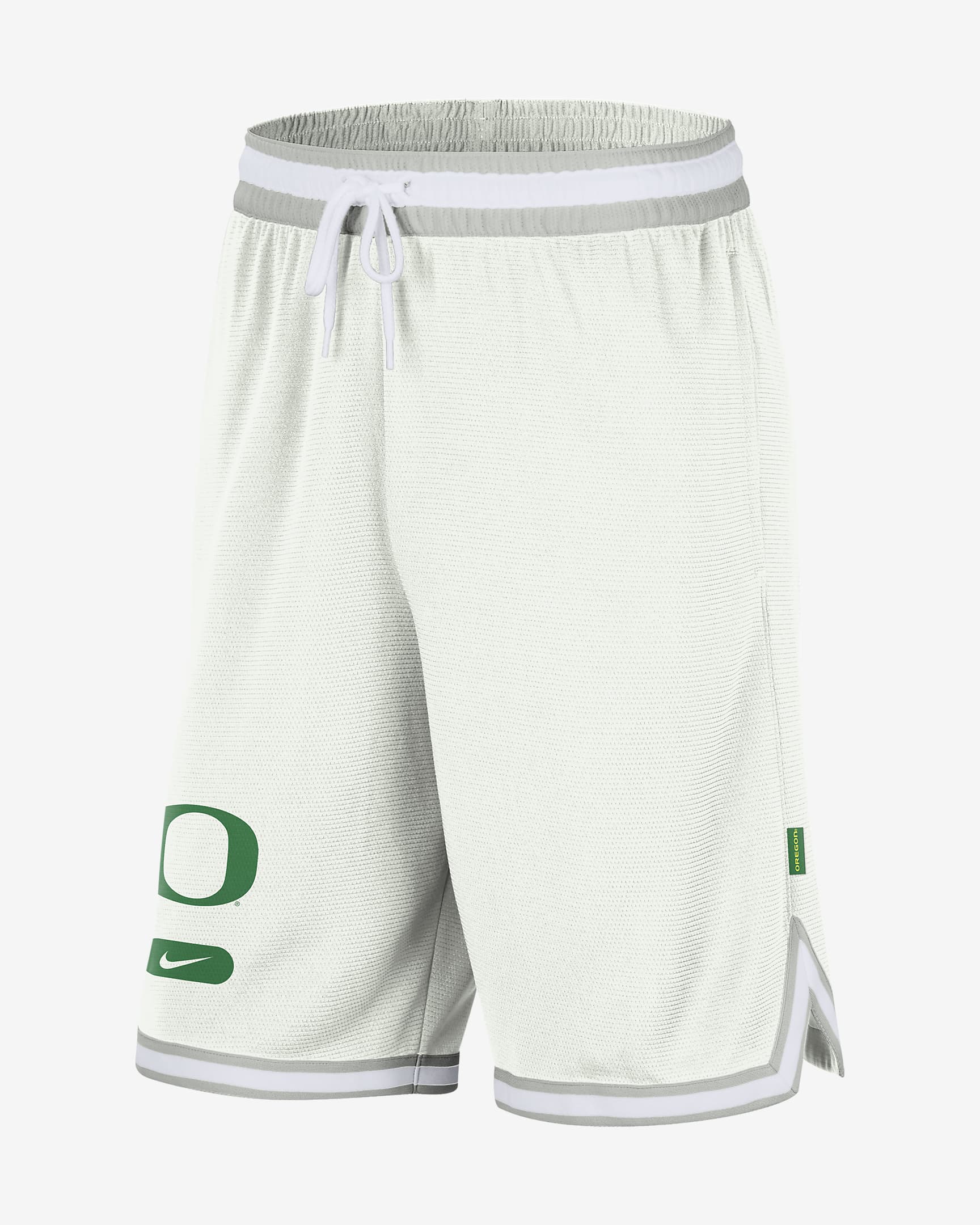 Oregon DNA 3.0 Men's Nike Dri-FIT College Shorts - Summit White/Apple Green