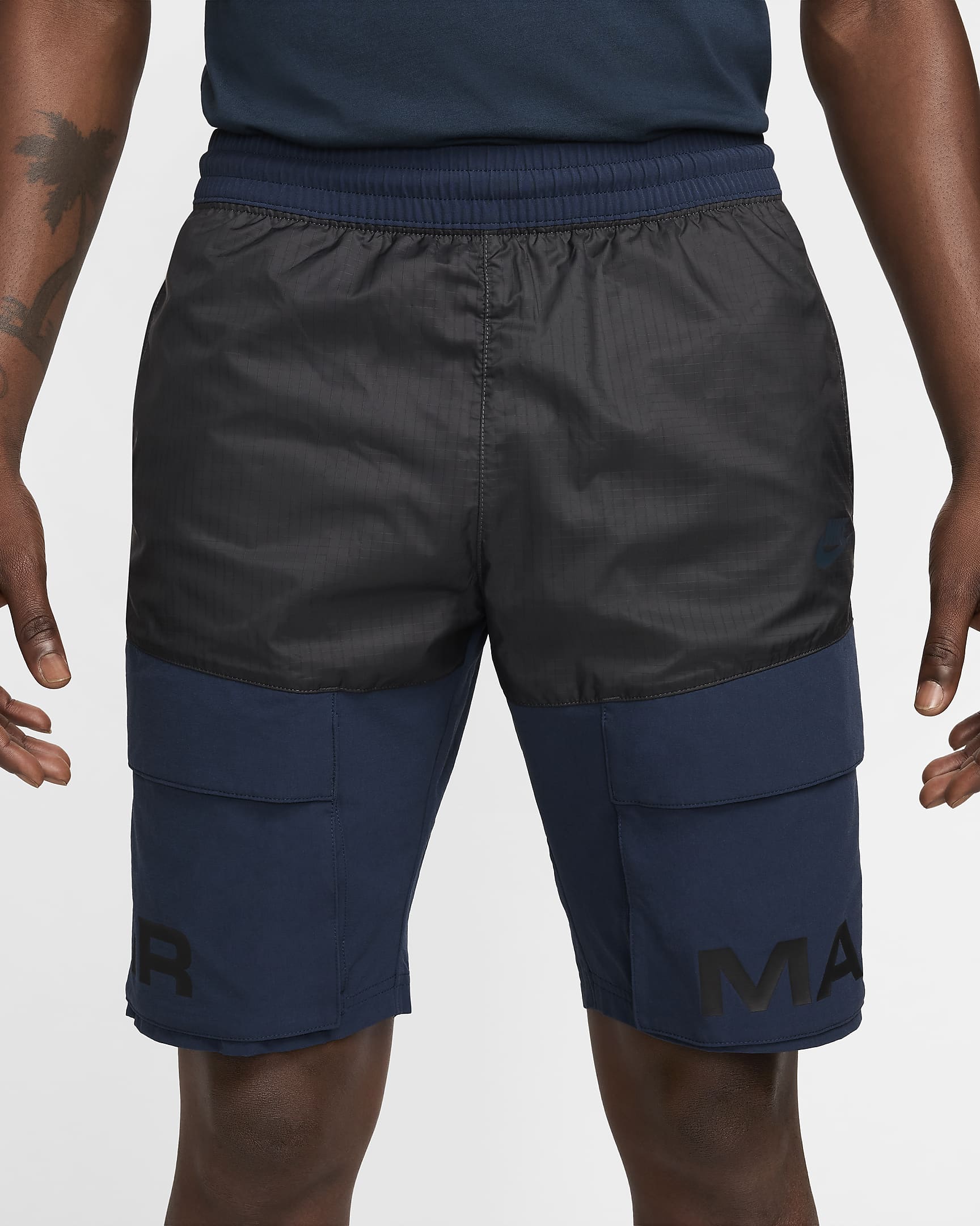 Shorts cargo in tessuto Nike Air Max – Uomo - Armory Navy/Dark Smoke Grey