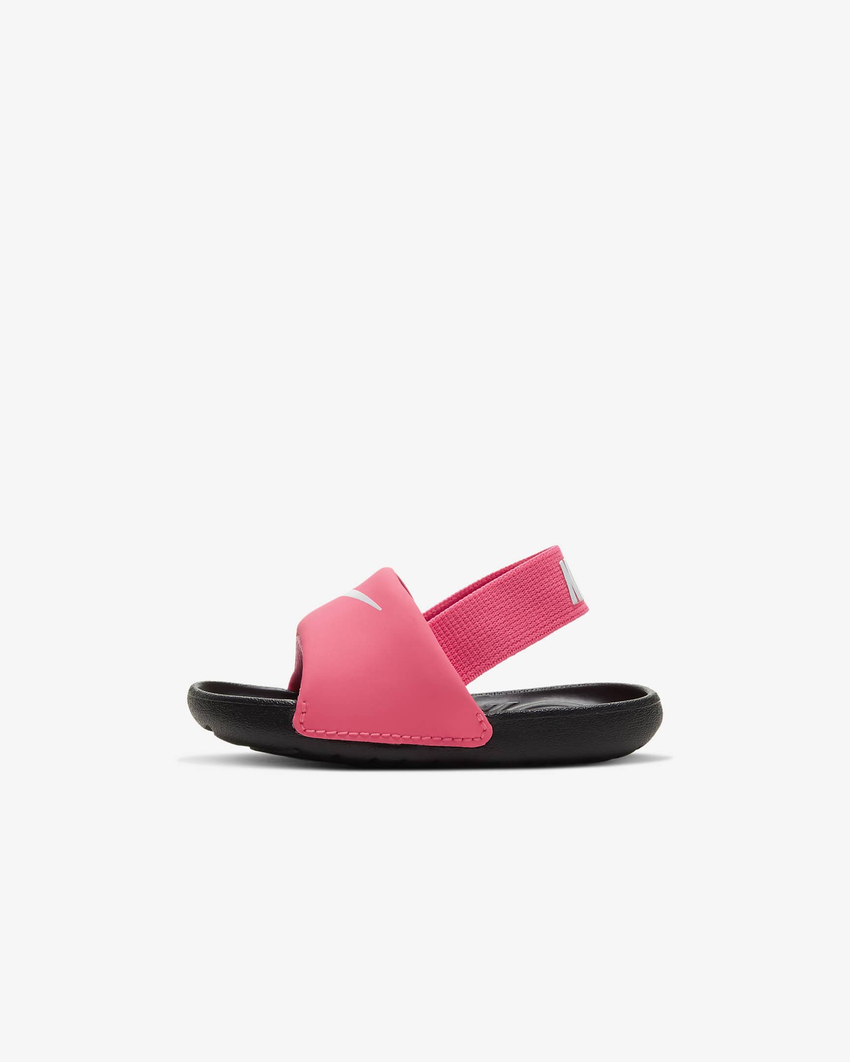 Nike Kawa Badeslipper für Babys und Kleinkinder - Digital Pink/Schwarz/Weiß