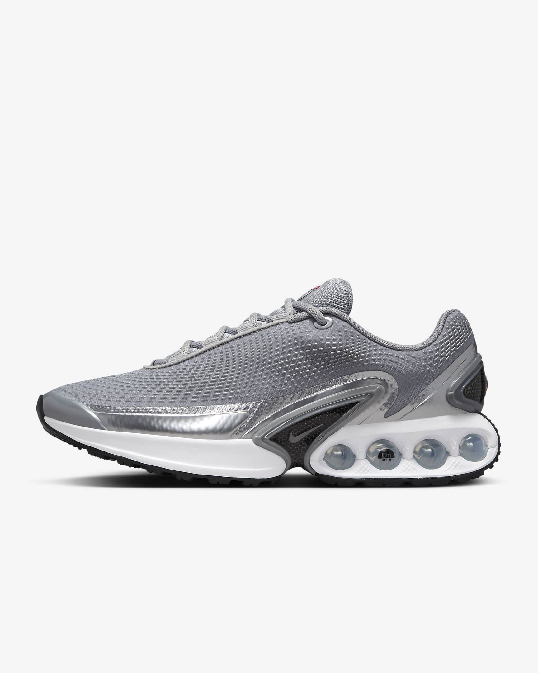 Nike Air Max Dn Premium 女鞋 - Metallic Silver/白色/黑色/Metallic Silver