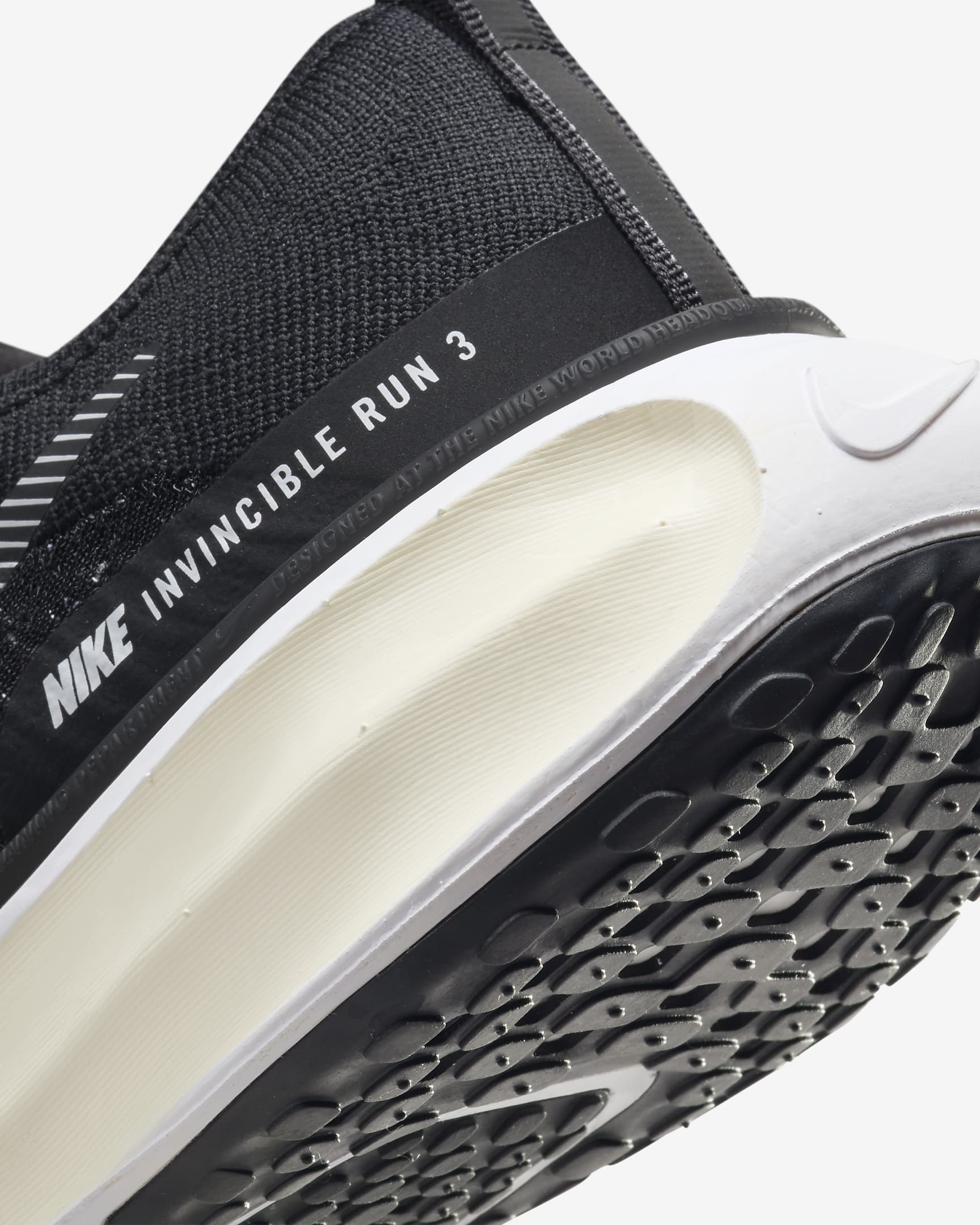 Nike Invincible 3 Women's Road Running Shoes - Black/Dark Grey/White/White
