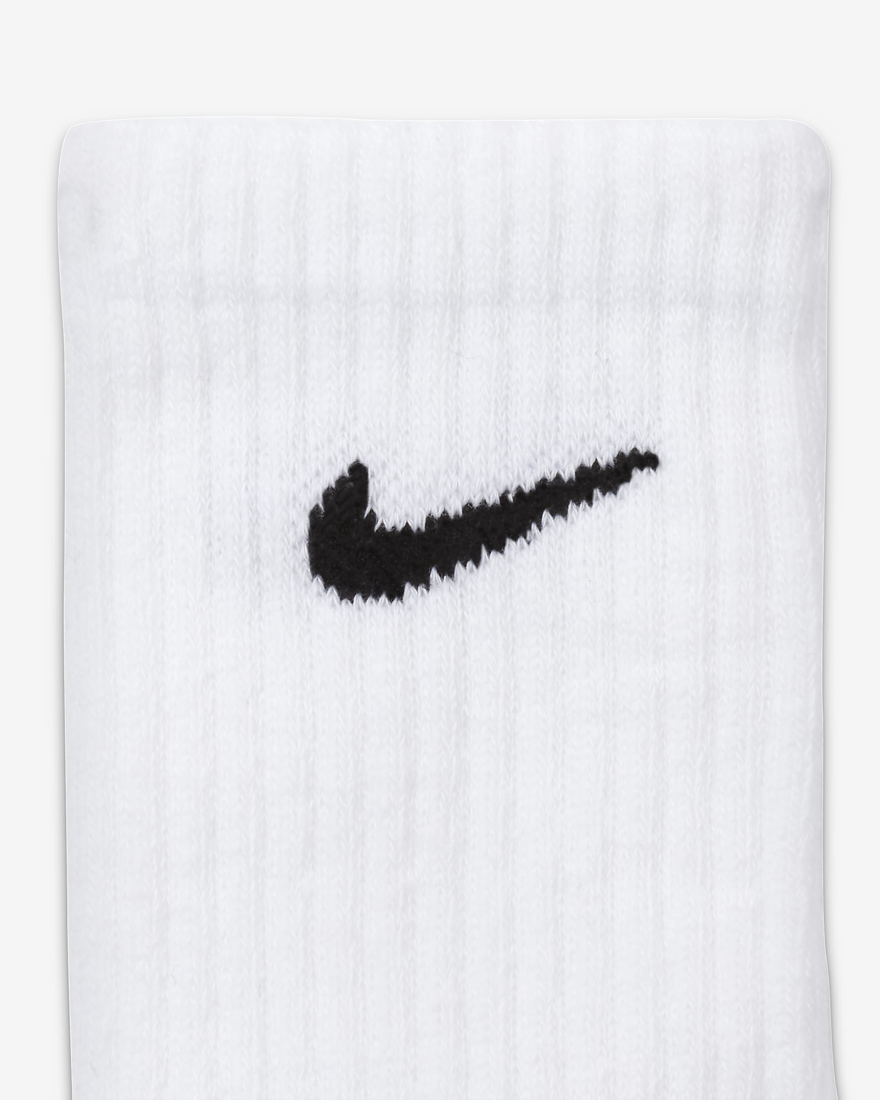 Nike Dri-FIT Little Kids' Crew Socks (3 Pairs) - White