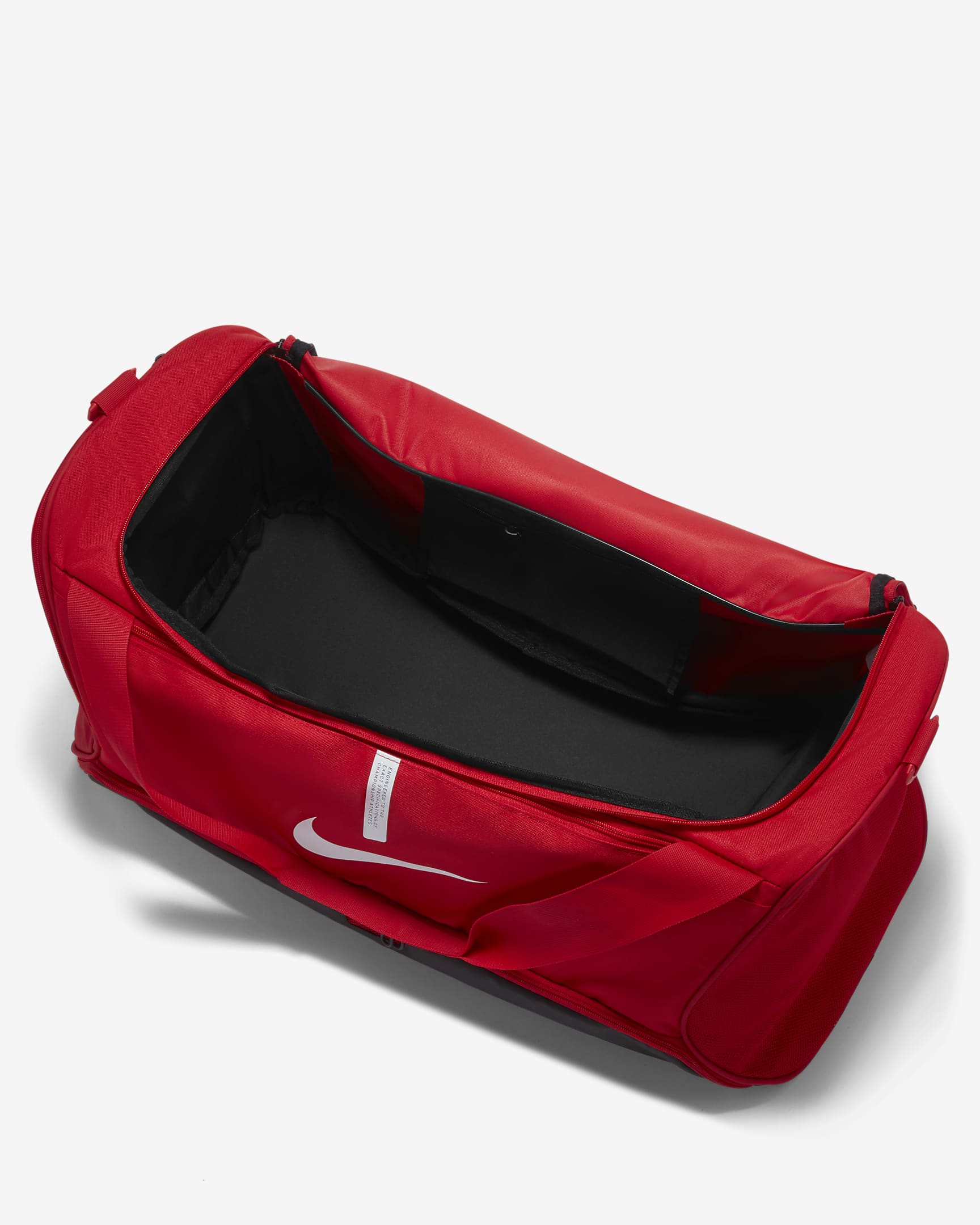 Borsone medio da calcio Nike Academy Team (60 L) - University Red/Nero/Bianco