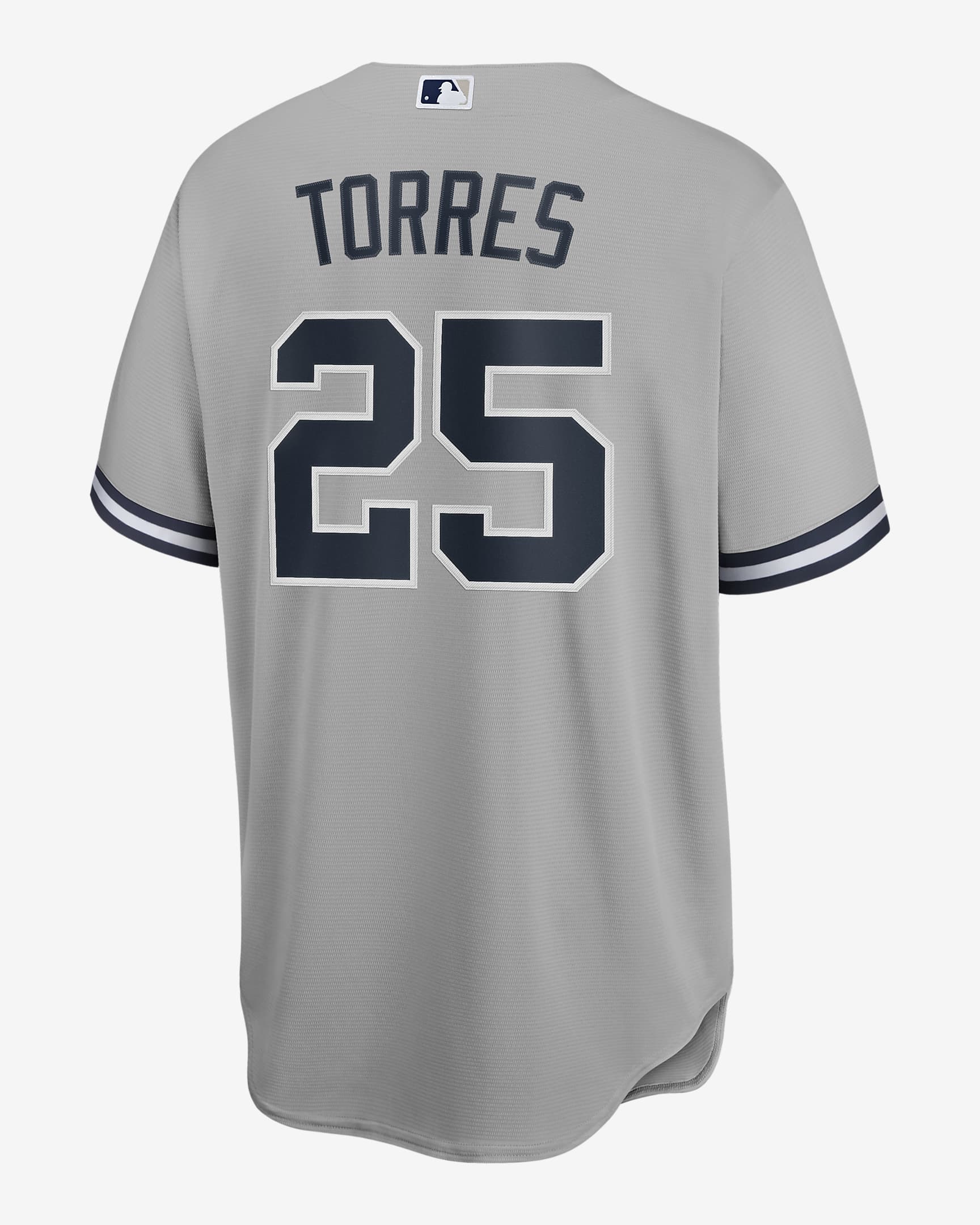 MLB New York Yankees (Gleyber Torres) Men's Replica Baseball Jersey ...