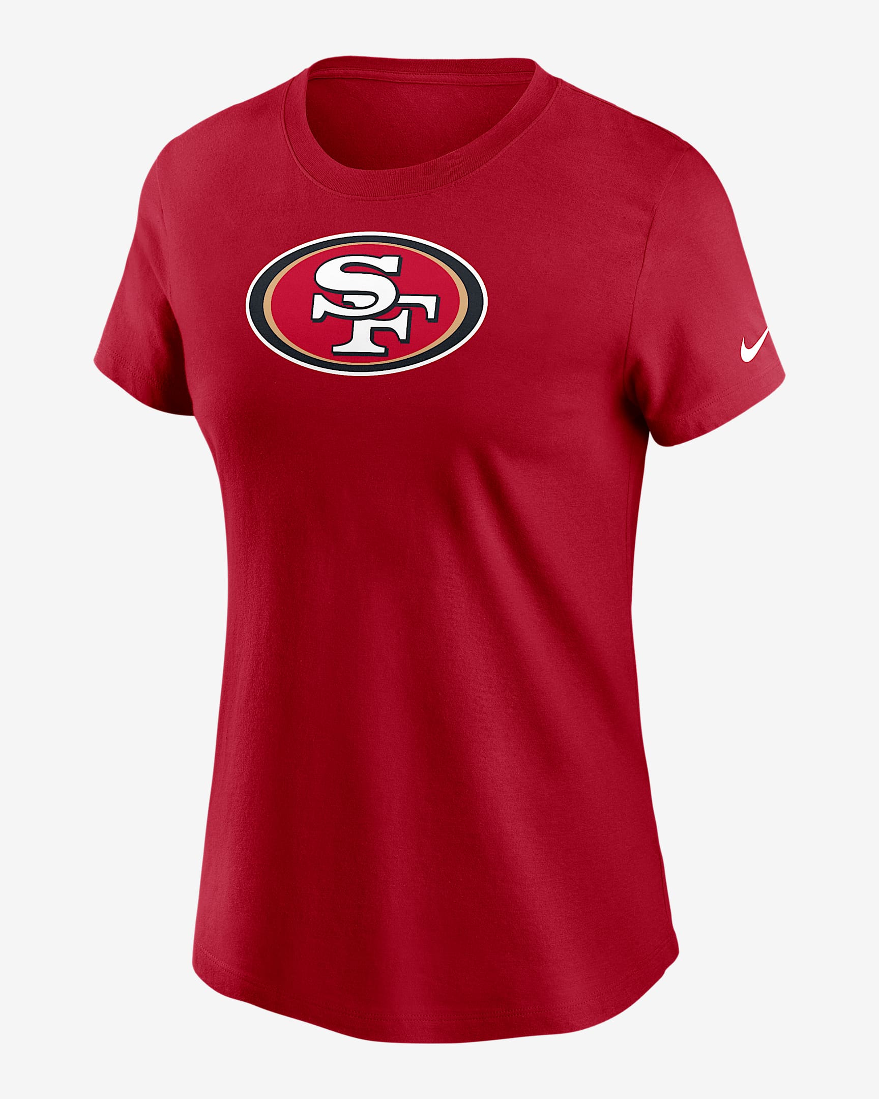 San Francisco 49ers Primary Logo Women's Nike NFL T-Shirt - Scarlet