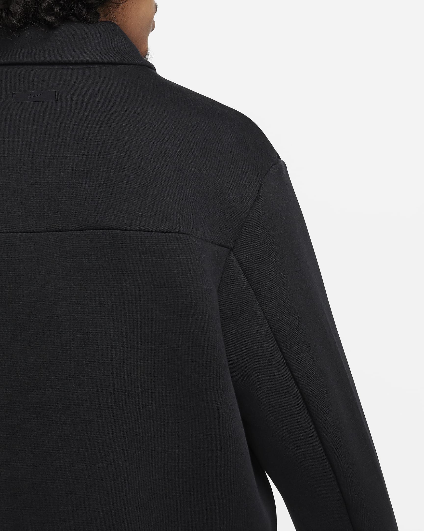 Surchemise oversize Nike Sportswear Tech Fleece Reimagined pour homme - Noir/Noir