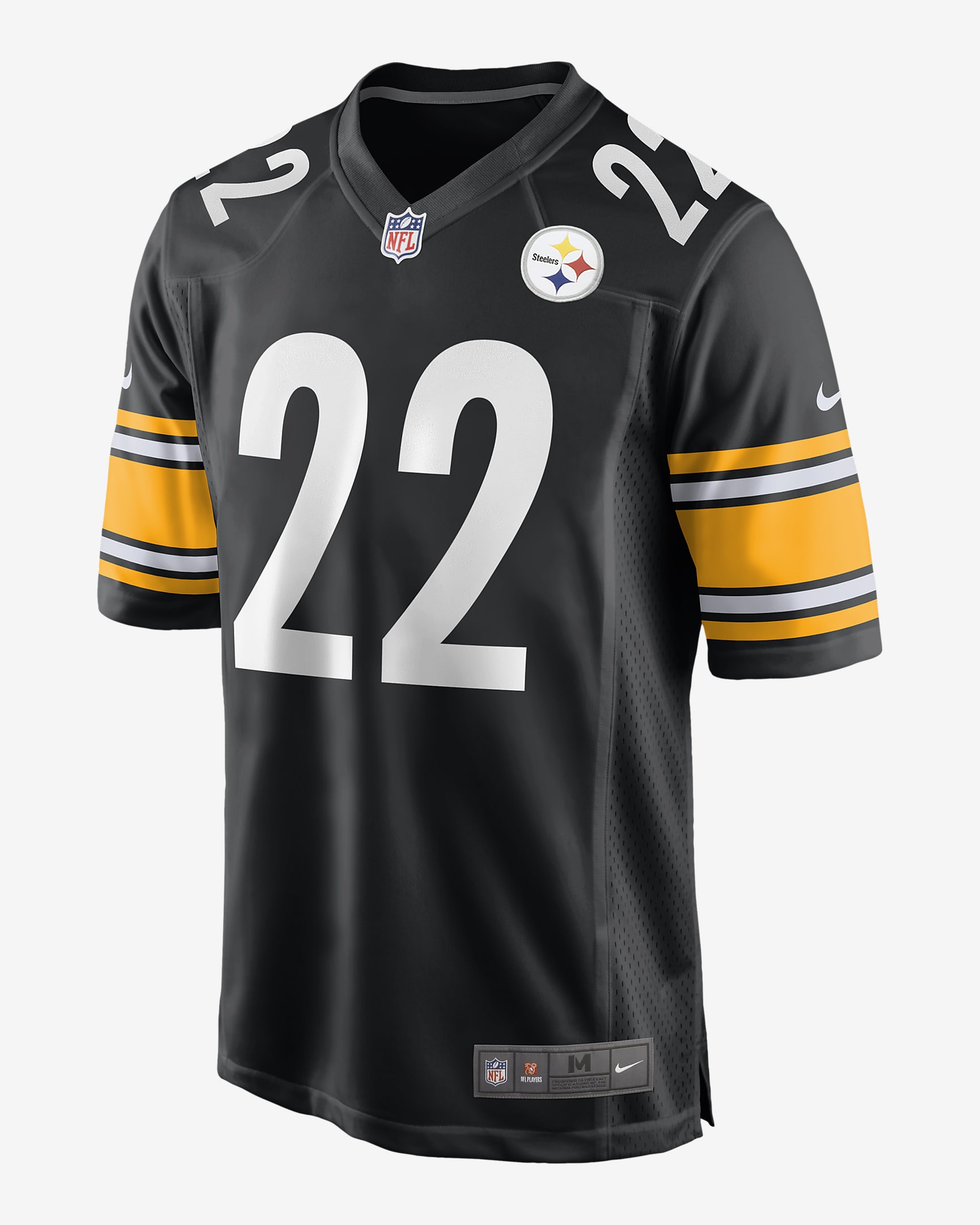 NFL Pittsburgh Steelers (Najee Harris) Men's Game Football Jersey. Nike.com