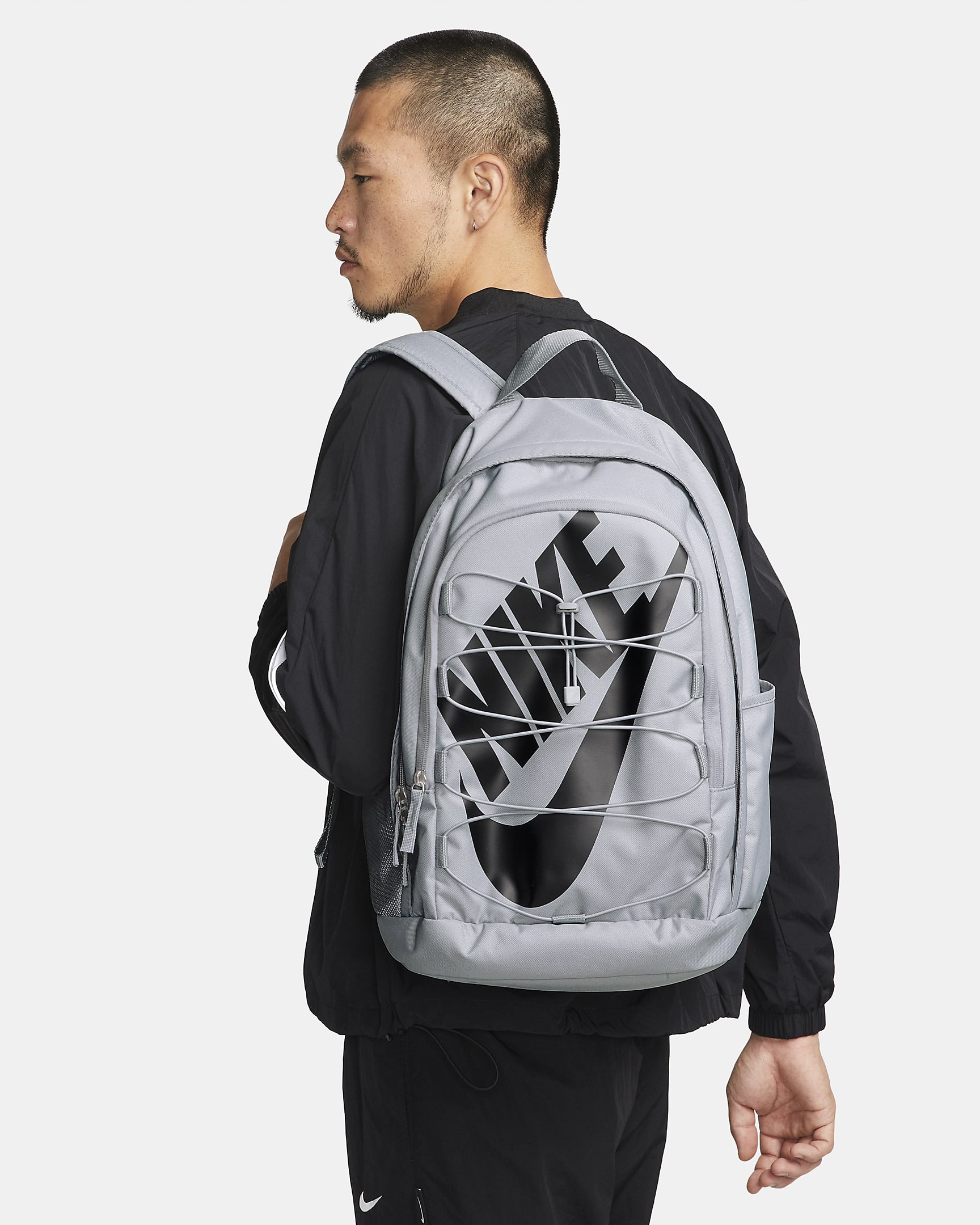 Mochila Nike Hayward (26 L) - Gris lobo/Gris lobo/Negro