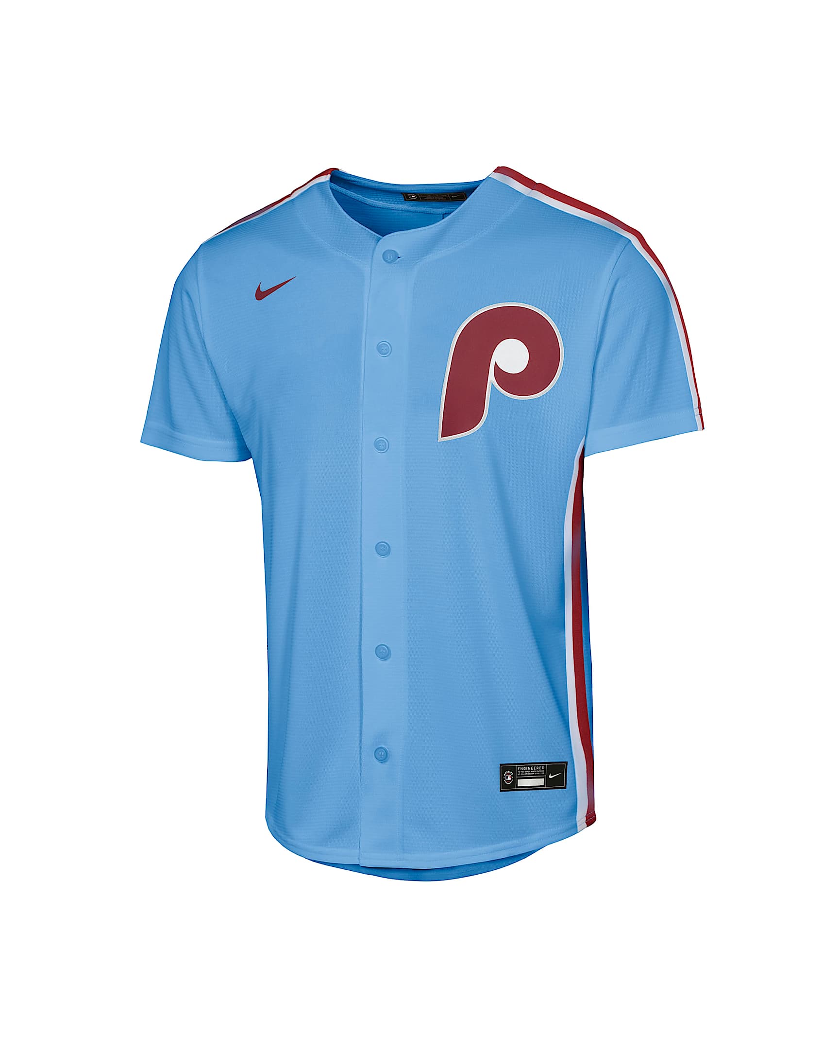 Jersey Nike de la MLB Replica para niños talla grande Bryce Harper Philadelphia Phillies - Azul