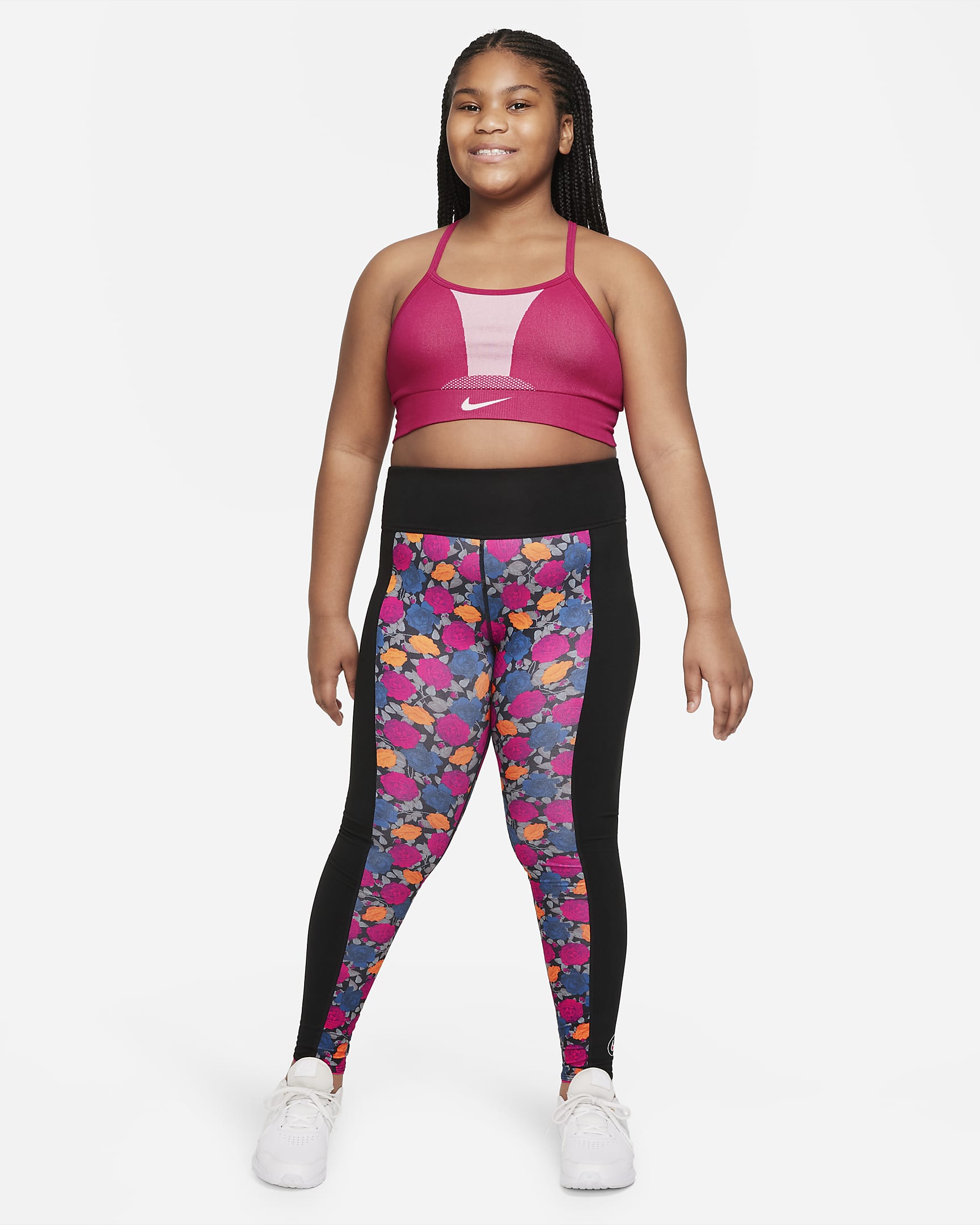 Mallas impresas para niñas talla grande Nike Dri-FIT One Luxe (talla ...