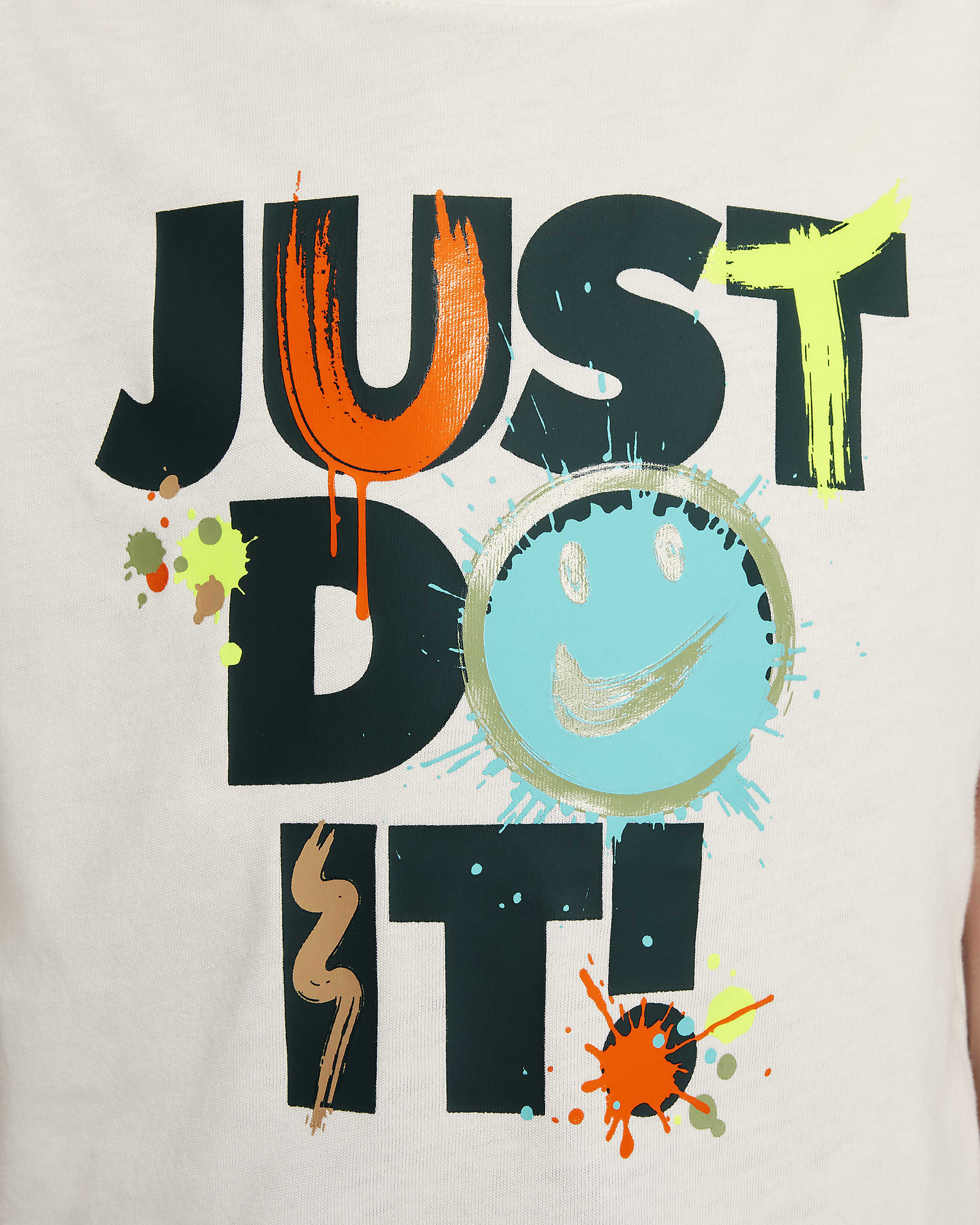 Nike "Express Yourself" Little Kids' "Just Do It" T-Shirt - Sail