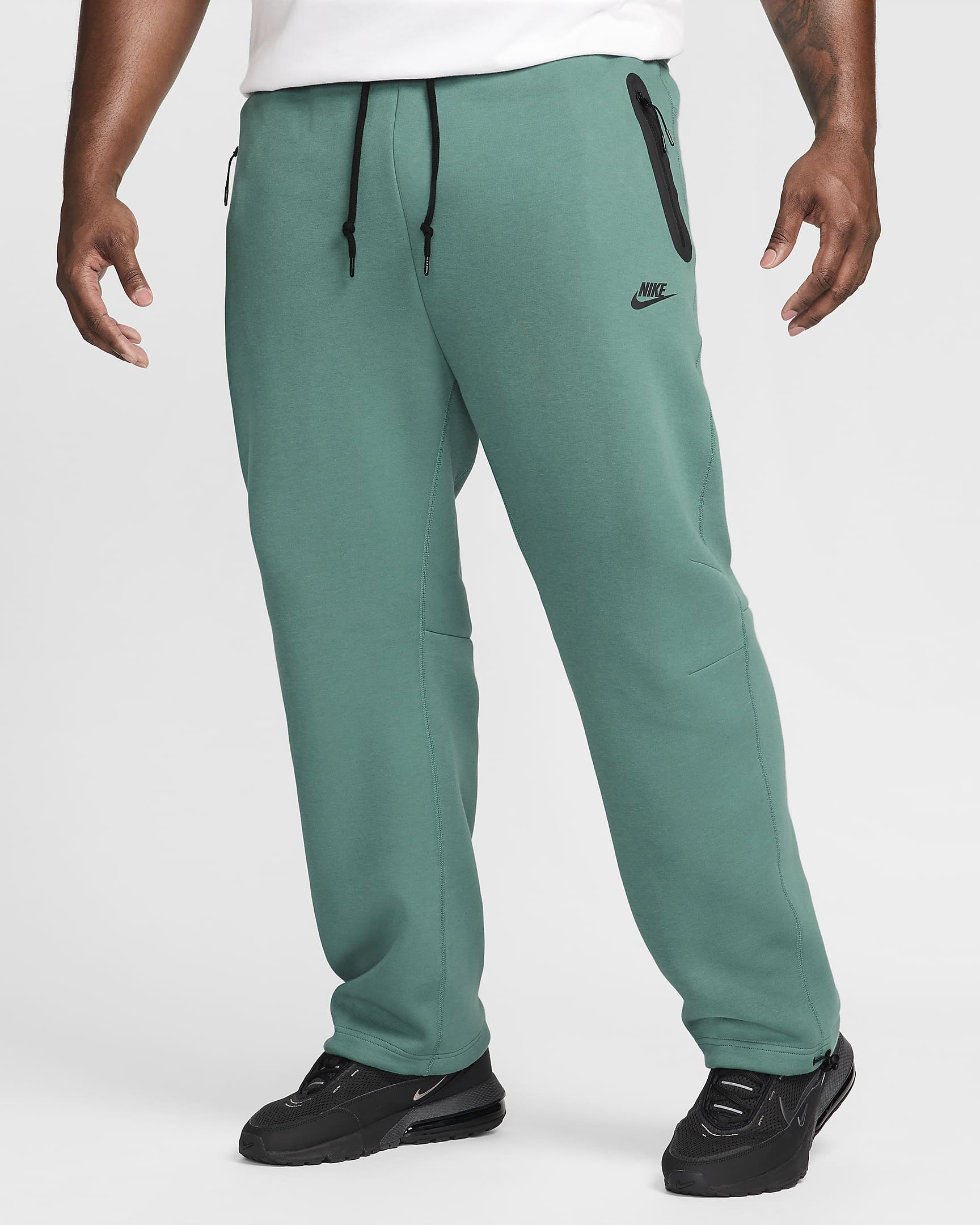 Nike Sportswear Tech Fleece Men's Open-Hem Sweatpants - Bicoastal/Black