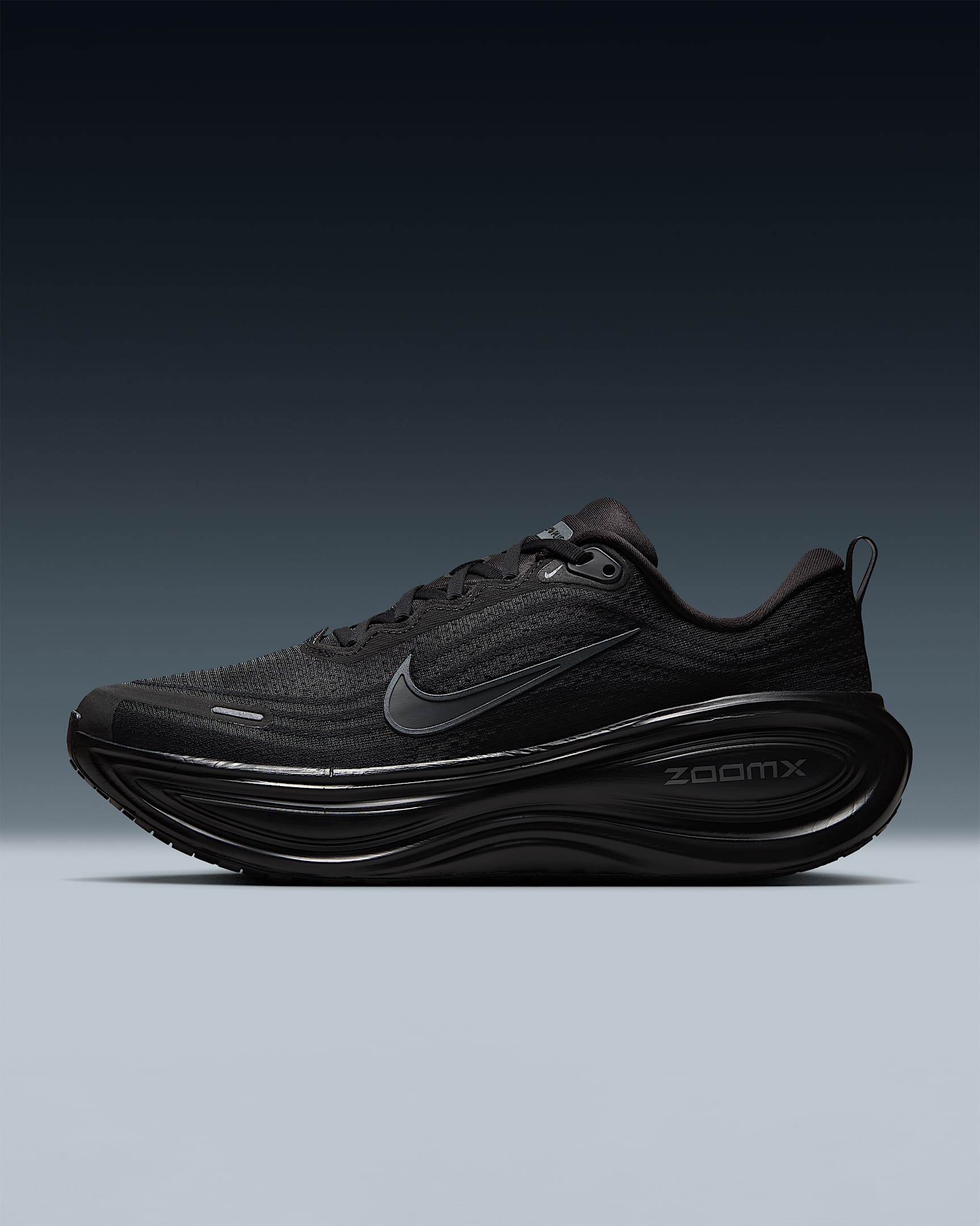 Nike Vomero Plus Men's Road Running Shoes - Black/Metallic Dark Grey/Cool Grey/Dark Smoke Grey