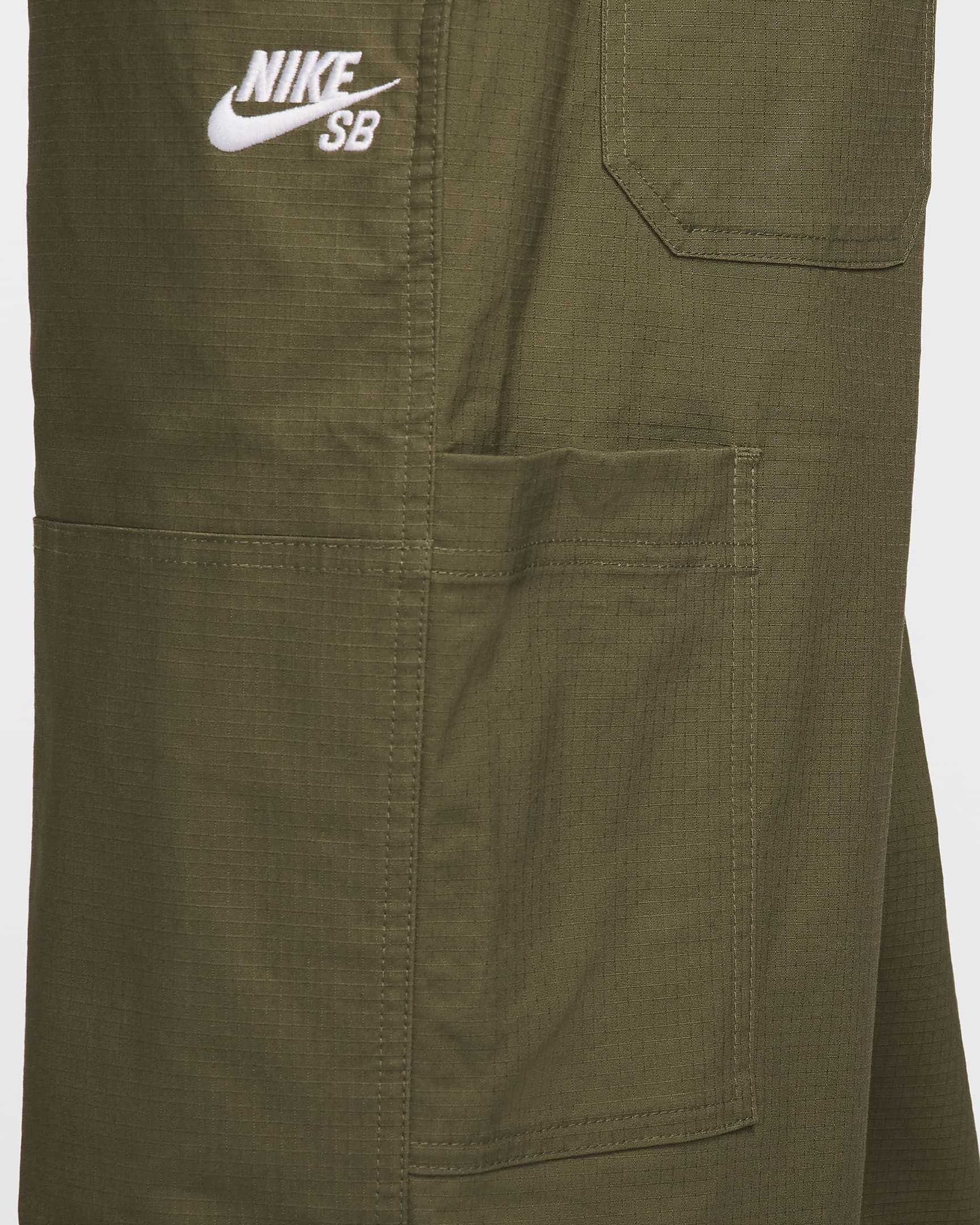 Nike SB Skate Overalls - Medium Olive/White