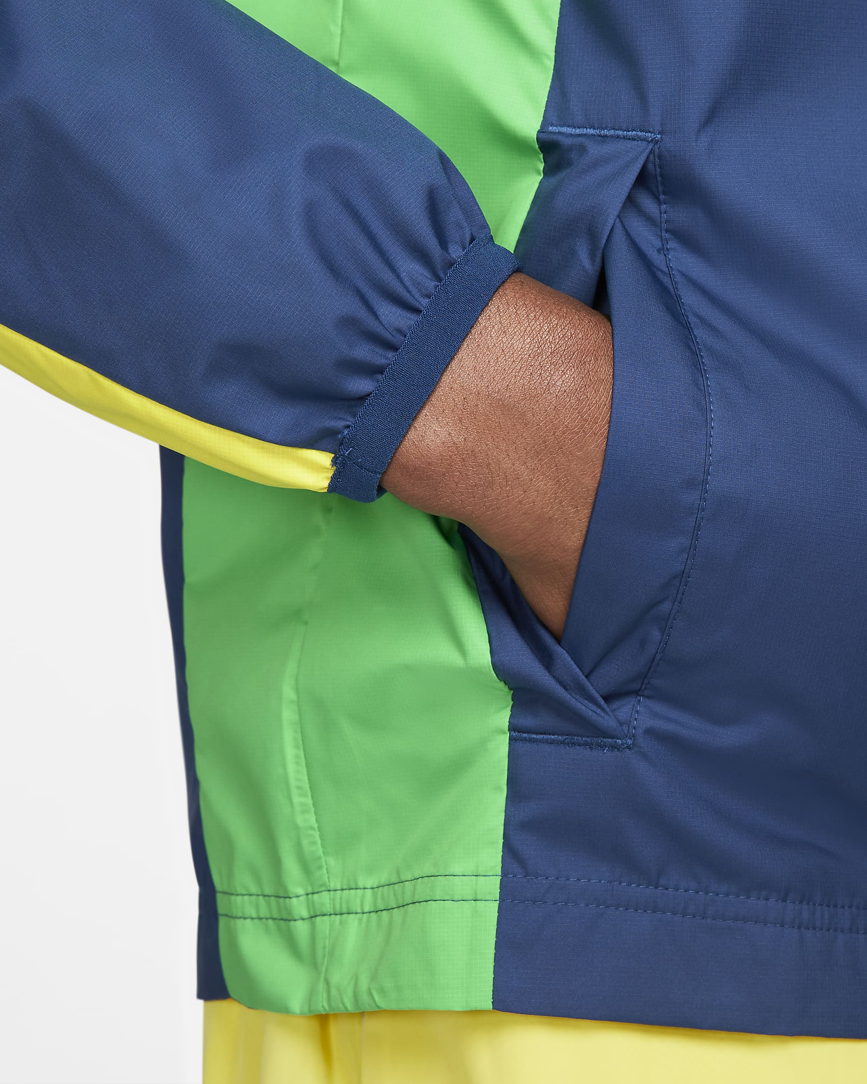 Brazil AWF Men's FullZip Football Jacket. Nike CZ