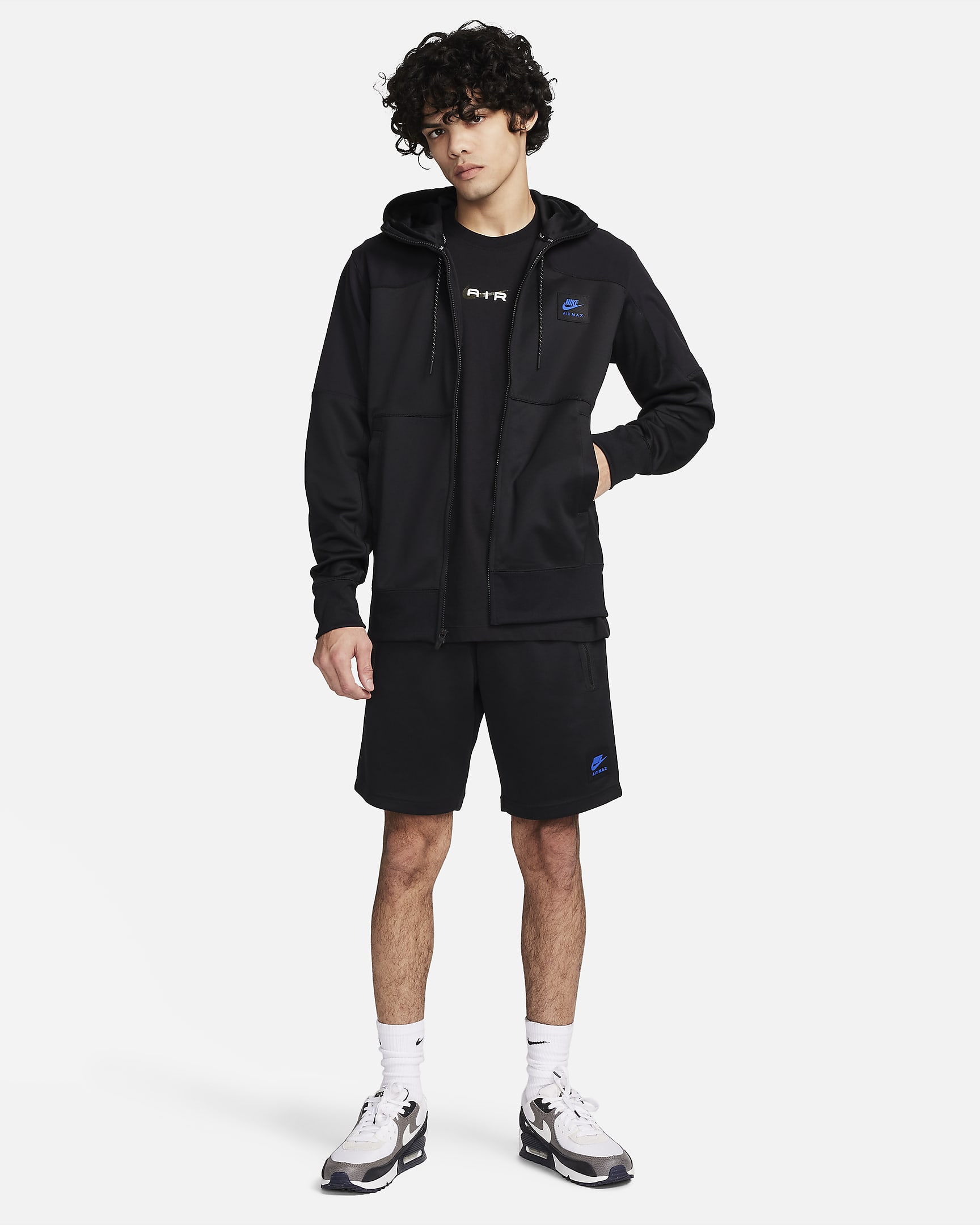 Nike Air Max Men's FullZip Hoodie. Nike UK