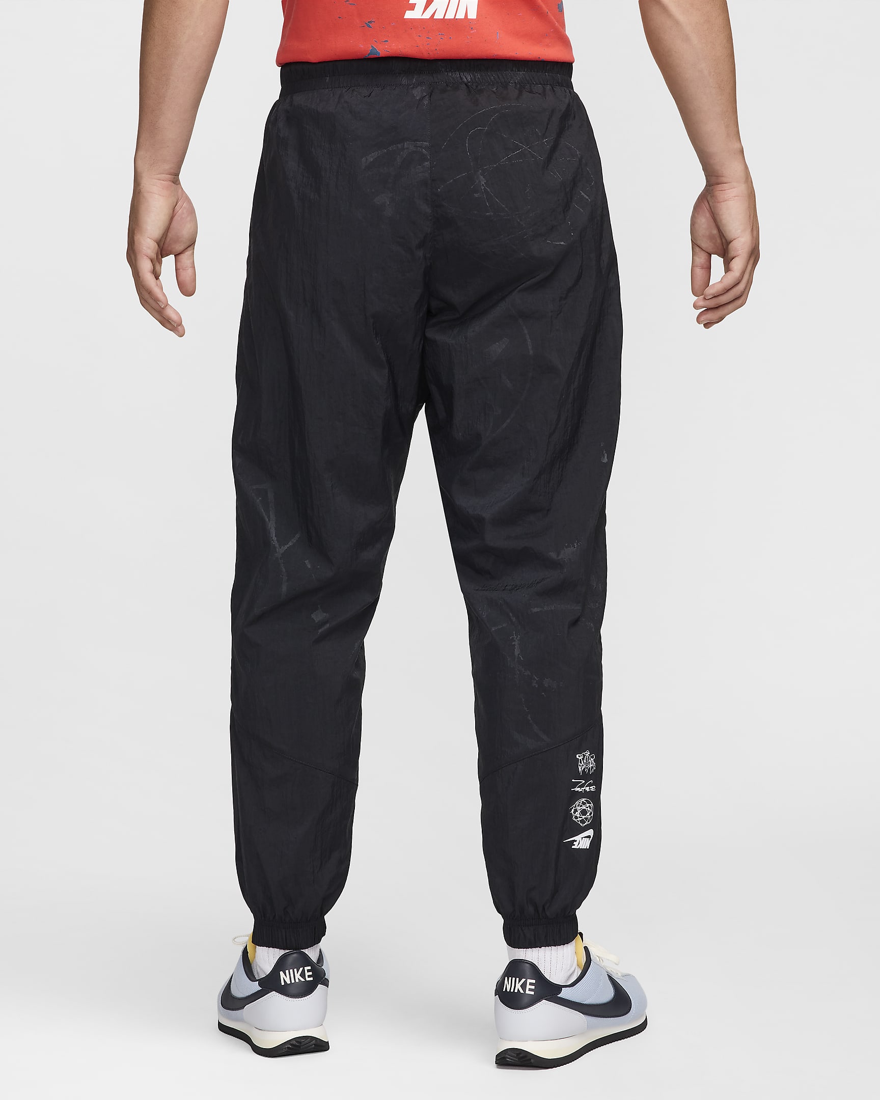 Nike Sportswear Men's Breaking Lined Windrunner Trousers - Black